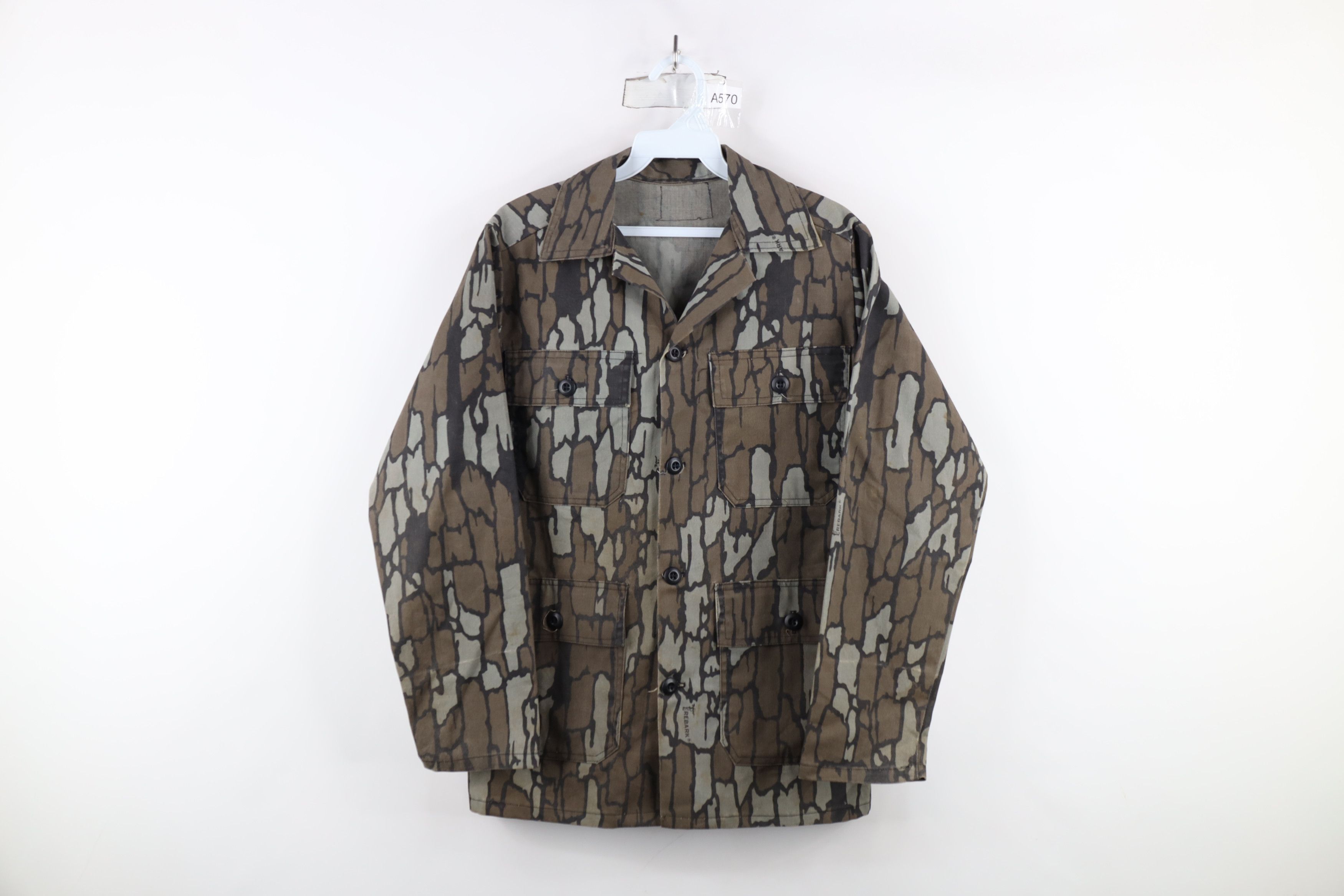 Vintage 70s 80s Streetwear Camouflage Shirt Jacket USA