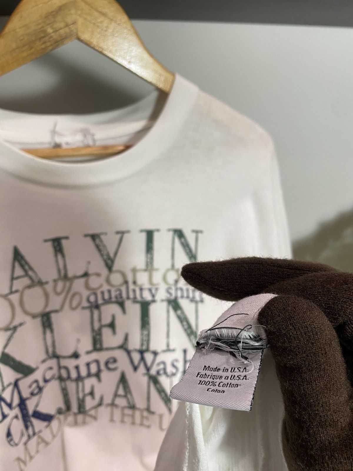 Calvin Klein Vtg Calvin Klein Size US L / EU 52-54 / 3 - 3 Thumbnail
