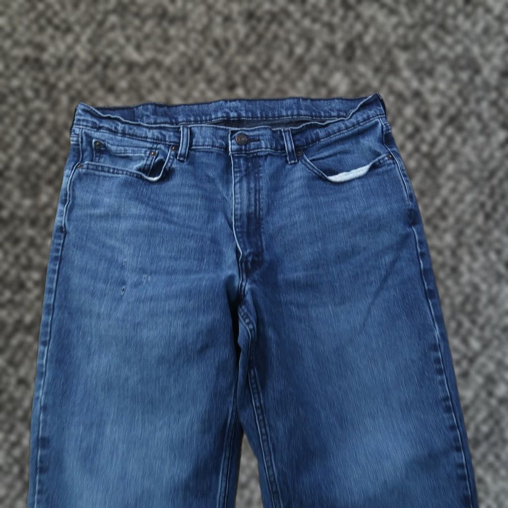 Levi's VINTAGE Levi's 550 Jeans Men 38x32 Relaxed Straight Blue Denim 5-Pocket Zipper Button Logo Jeans Men Size US 38 / EU 54 - 1 Thumbnail