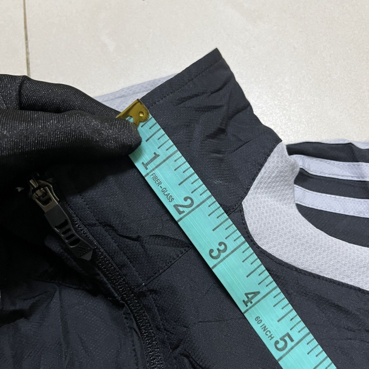 Adidas × Vintage Vintage Adidas Mock Neck Windbreaker Size US S / EU 44-46 / 1 - 15 Thumbnail