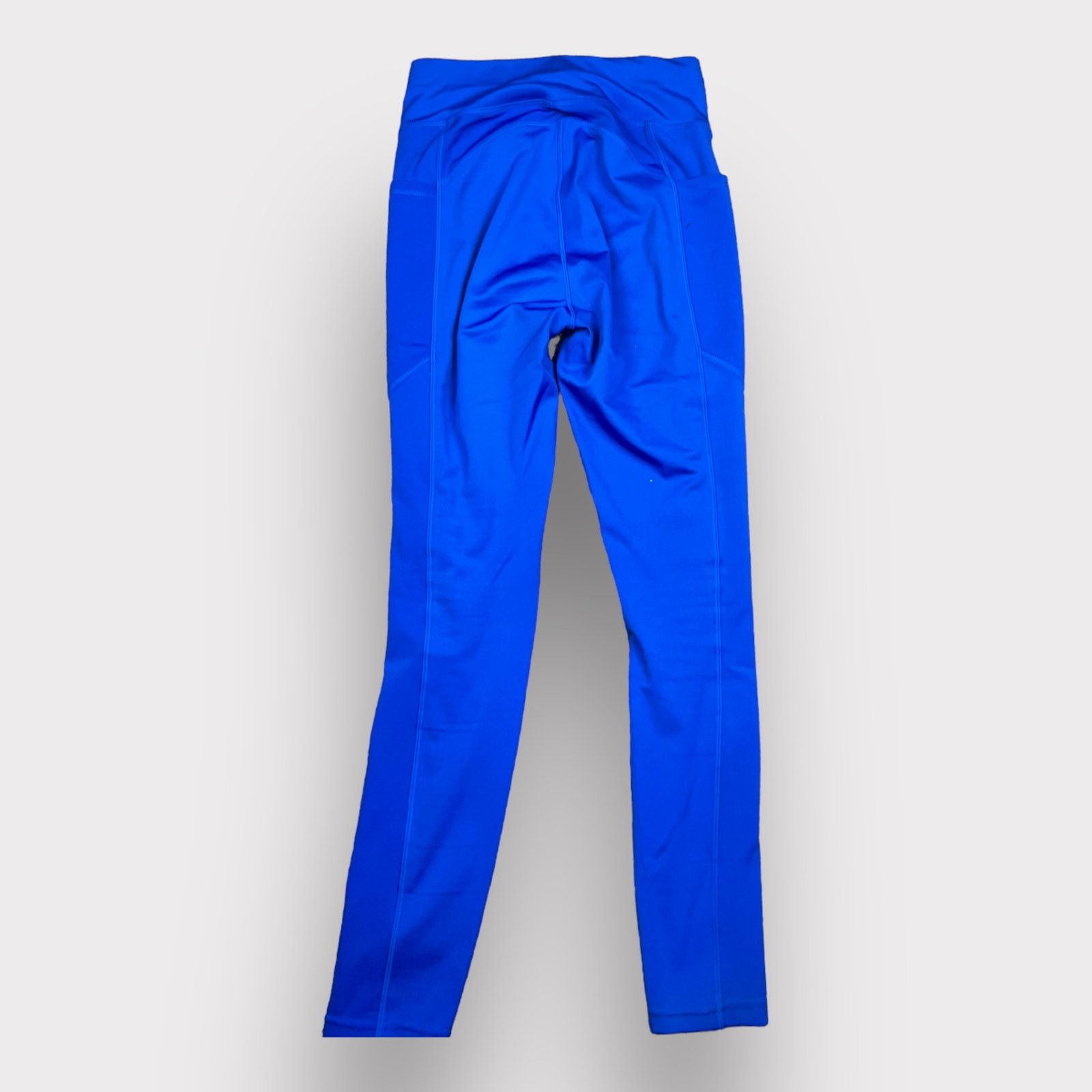 Nordstrom Stylish Cobalt Blue Pocket Panel Leggings | Medium Size 30" / US 8 / IT 44 - 3 Thumbnail