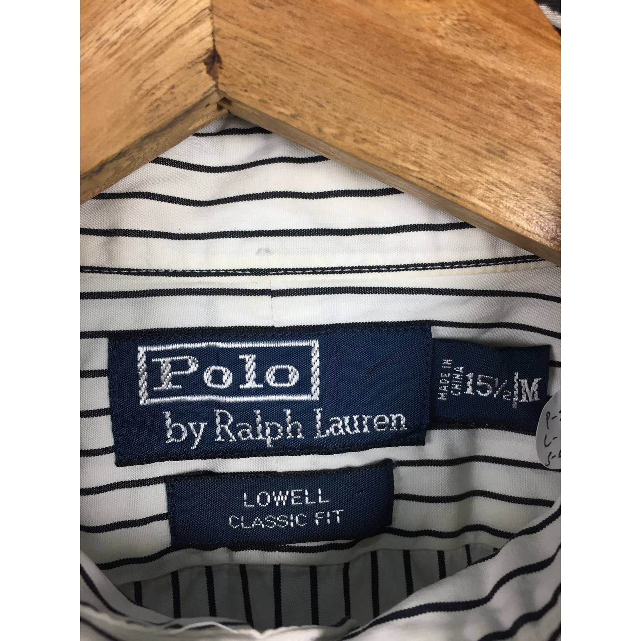 Polo Ralph Lauren × Vintage Vtg Polo Ralph Lauren Lowell Classic Fit Button Down Shirt Size US XL / EU 56 / 4 - 8 Thumbnail