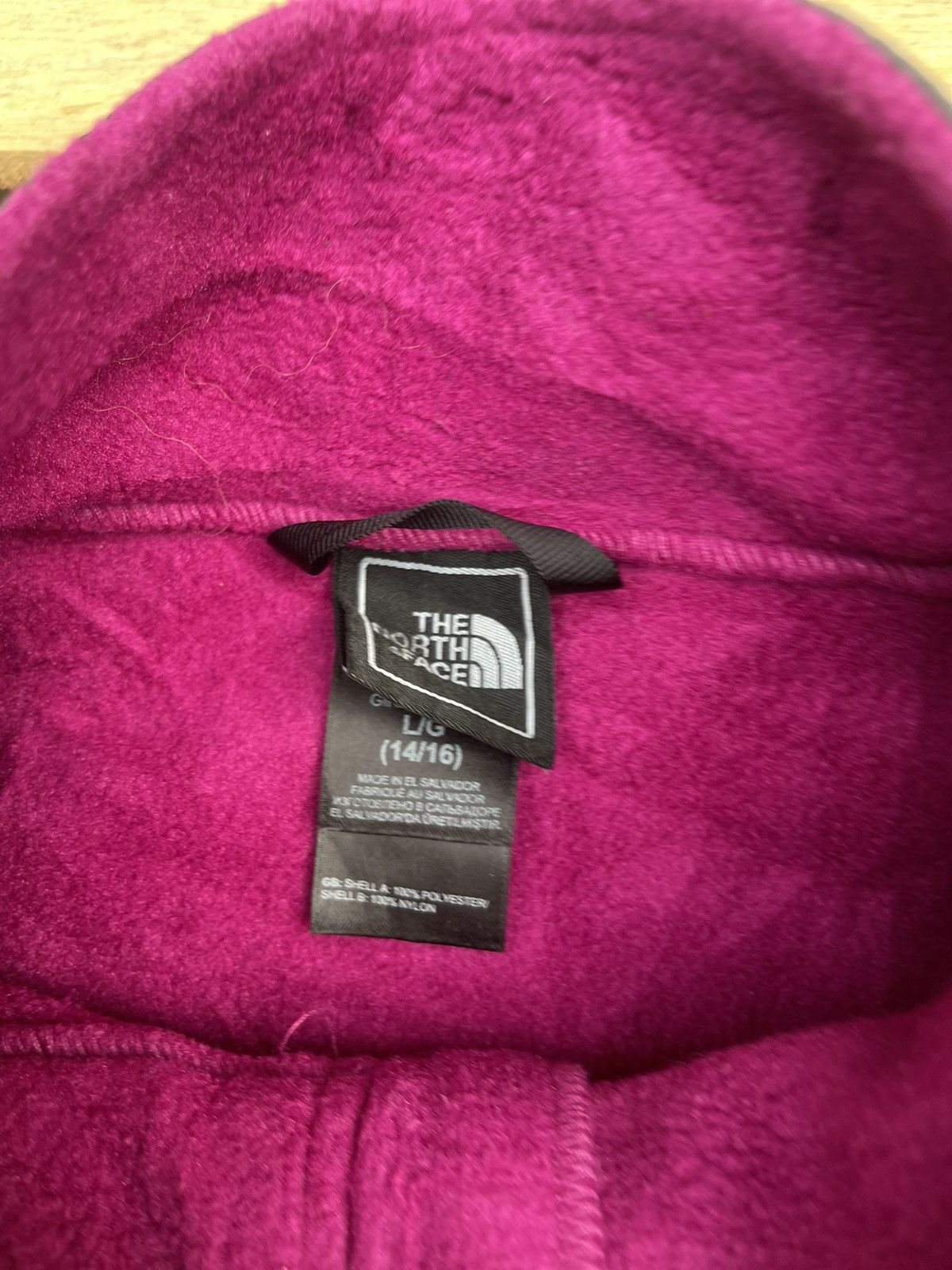 The North Face The North Face Two-Tone Full Zip Fleece Jacket Magenta Grey Size S / US 4 / IT 40 - 3 Thumbnail