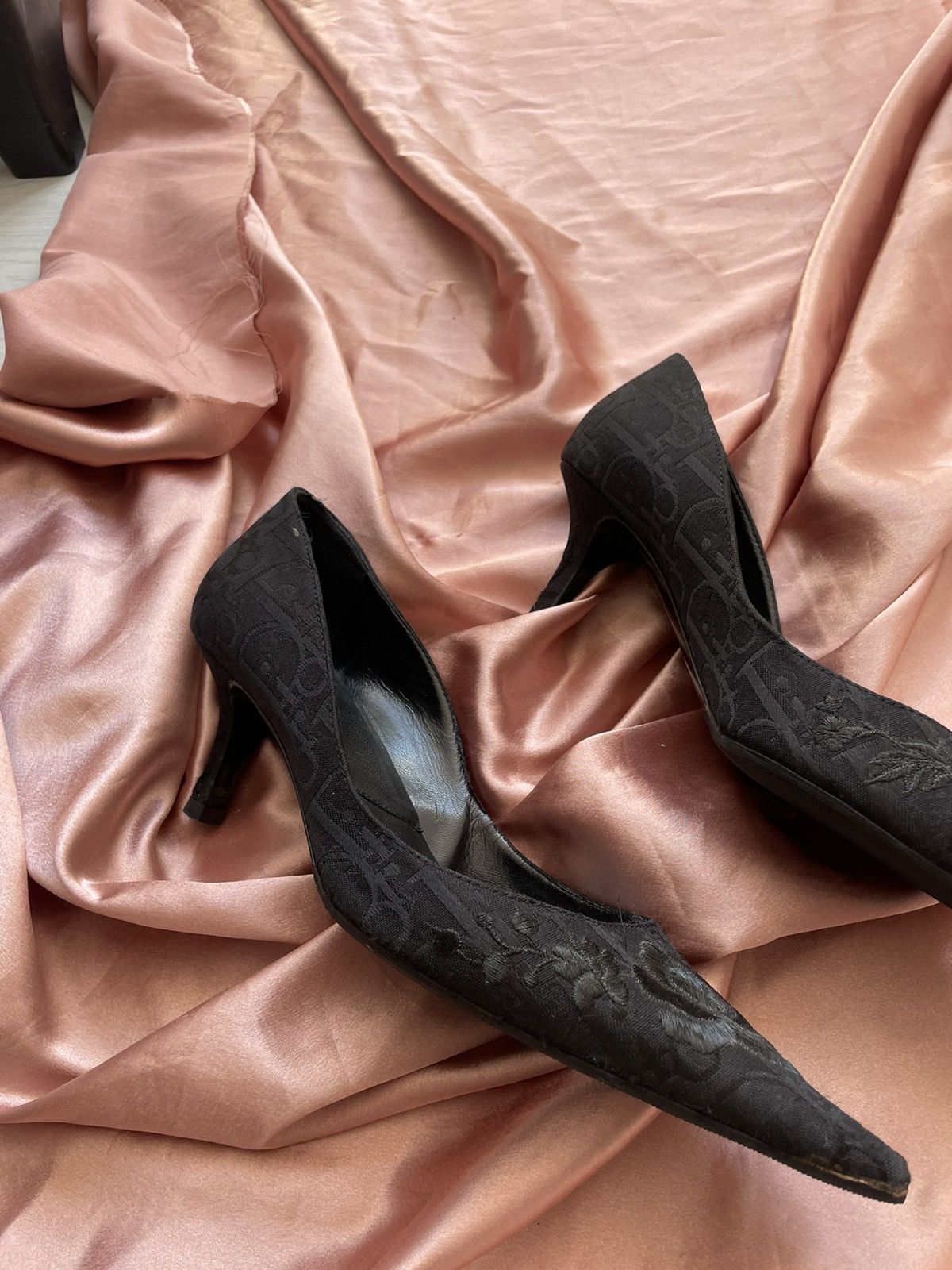Dior y2k dior monogram heels Size US 6.5 / IT 36.5 - 11 Thumbnail