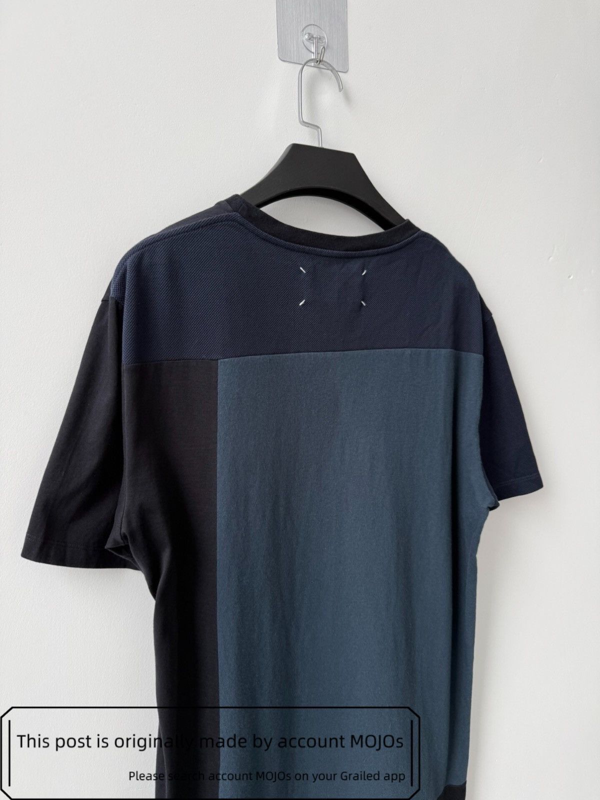 Maison Margiela Sz 48 Maison Margiela 15SS Joint Blue Basic Tee mojos1511 Size US M / EU 48-50 / 2 - 6 Thumbnail