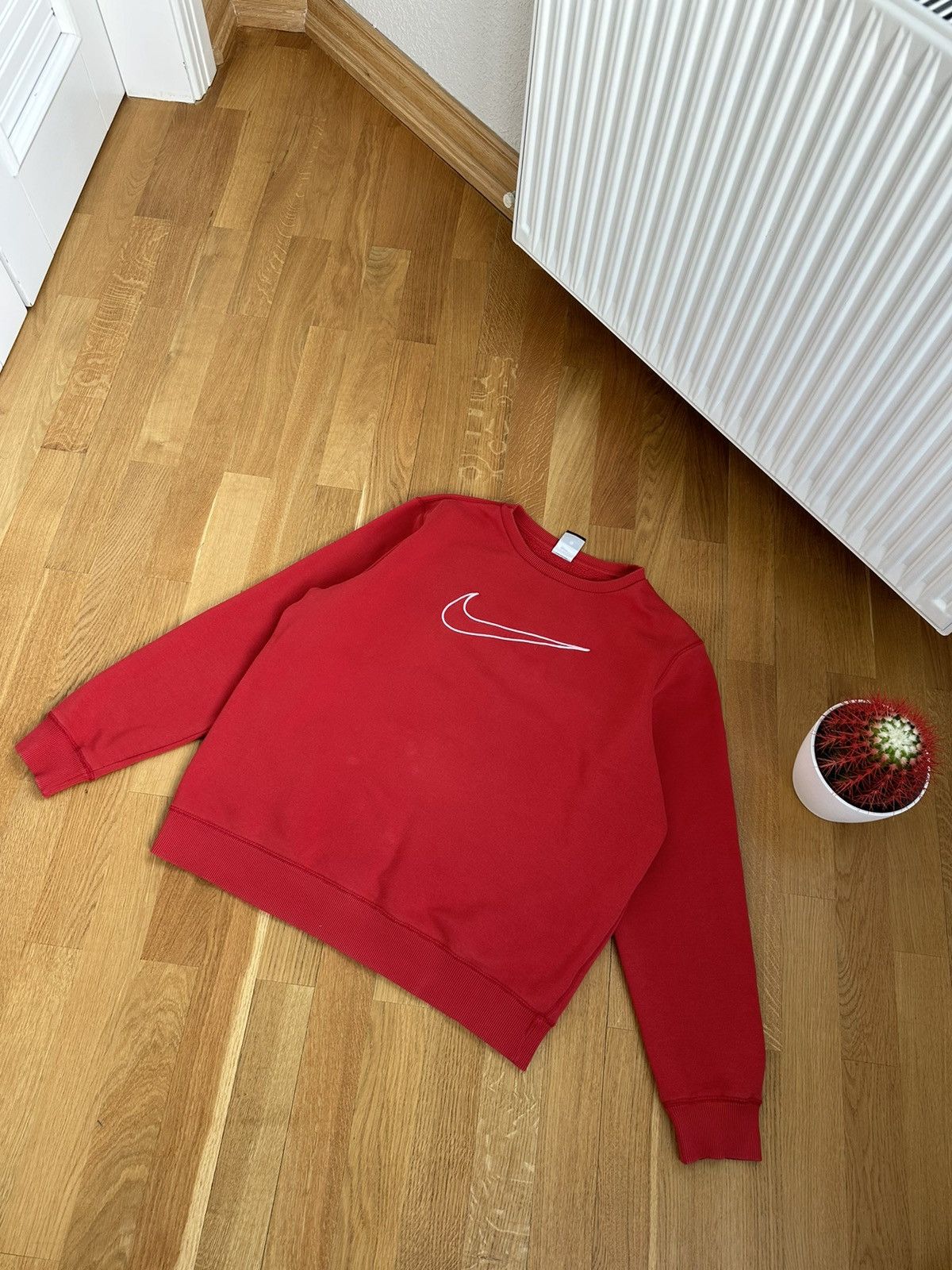 Nike Vintage Nike Sweatshirt Big Logo Centre Size US L / EU 52-54 / 3 - 2 Thumbnail