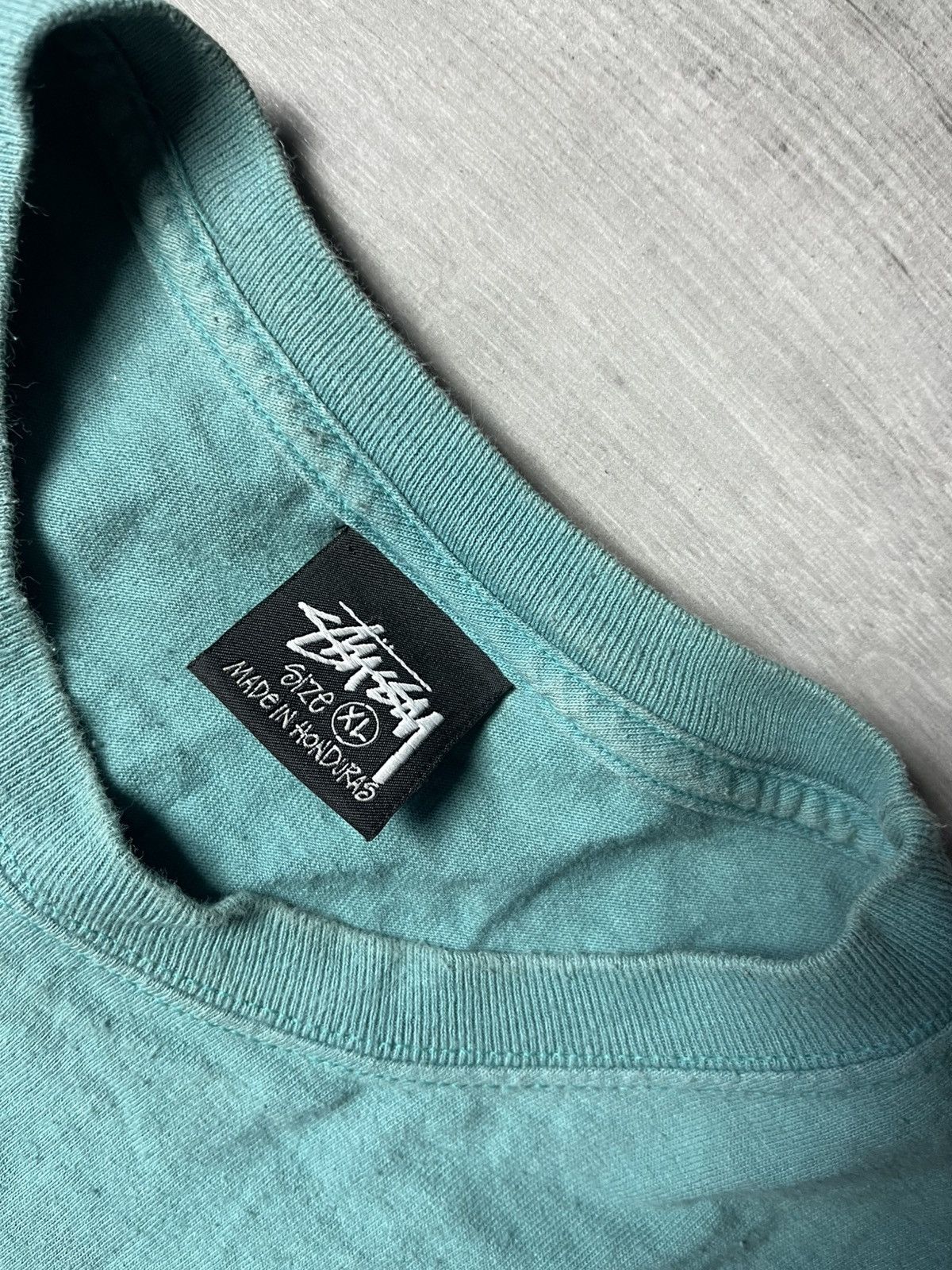 Stussy Stussy tough gear tshirt spell out size XLarge Size US XL / EU 56 / 4 - 4 Thumbnail