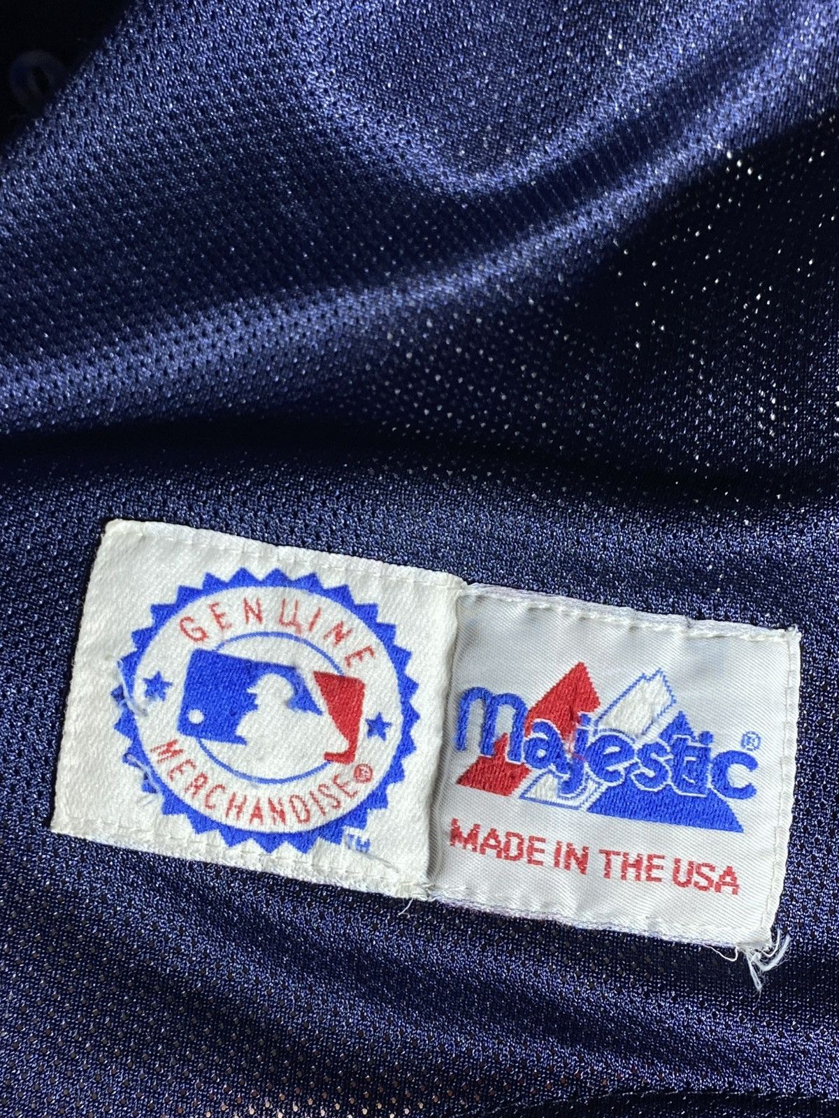 Majestic Vintage Majestic New York Yankees Blue MLB Baseball Jersey Size US M / EU 48-50 / 2 - 11 Thumbnail