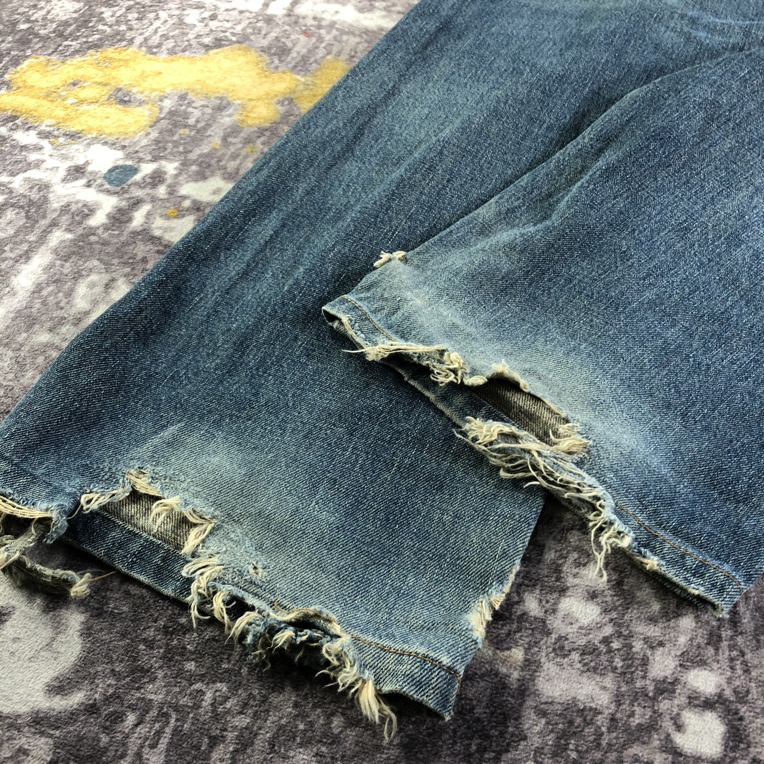 Edwin Vintage Blue Wash Edwin 505 Selvedge Jeans-JM3610 Size US 32 / EU 48 - 4 Thumbnail