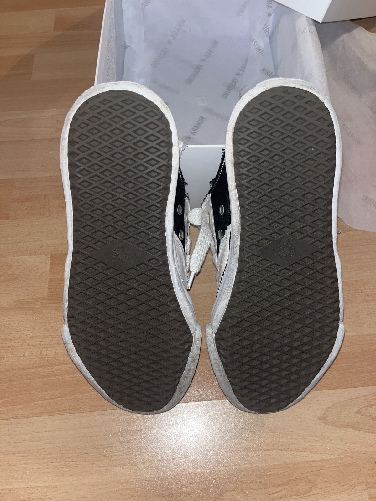 Maison MIHARA YASUHIRO Mihara Yasuhiro Peterson Low Canvas Sneakers - Hand-Painted Size US 10 / EU 43 - 8 Thumbnail
