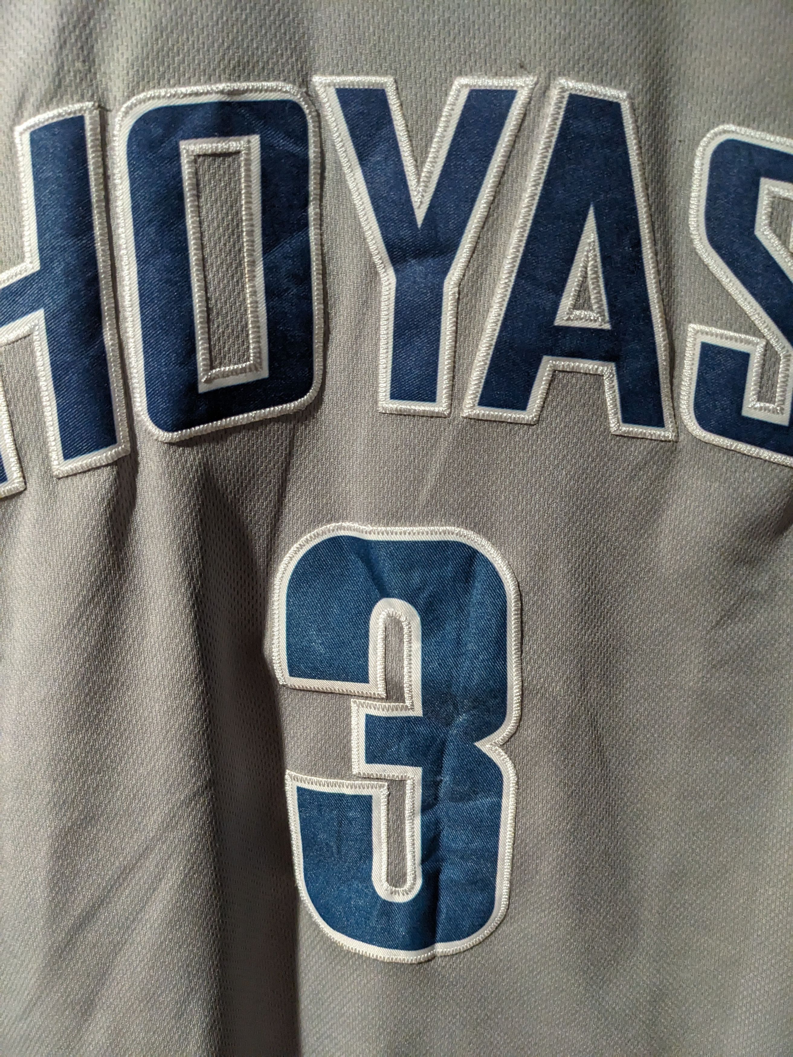 Nike × Vintage Allen Iverson Georgetown Hoyas Basketball Nike Jersey Large Size US L / EU 52-54 / 3 - 4 Thumbnail
