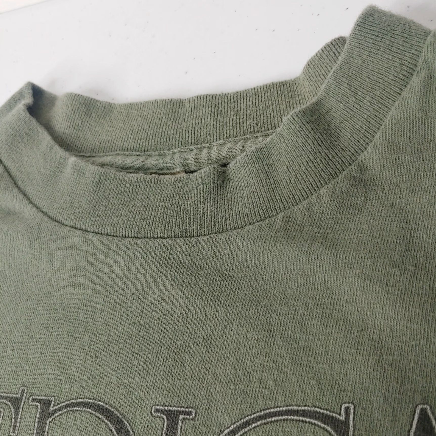 Vintage VINTAGE Ohiopyle Shirt Medium Army Green Bald Eagle Nature Conservation T-Shirt Men Graphic Print 100% Cotton Size US M / EU 48-50 / 2 - 6 Thumbnail