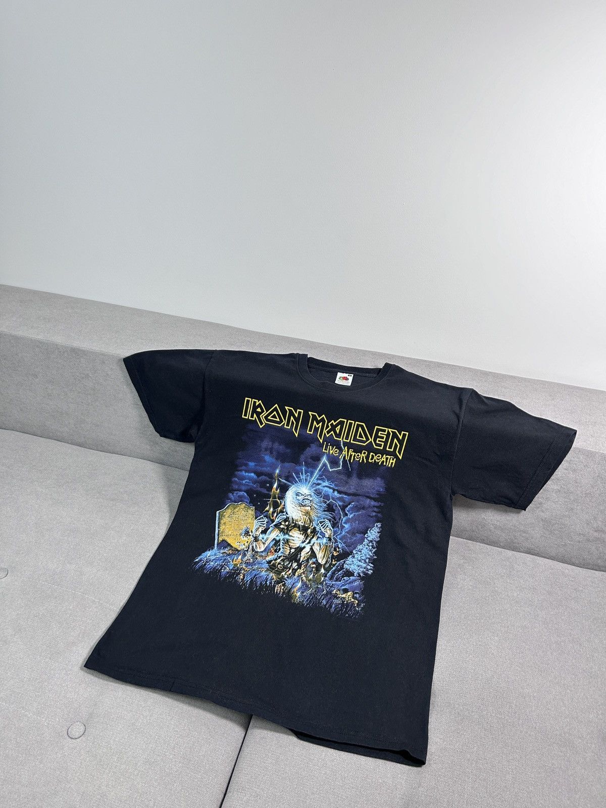 Other Iron Maiden Life After Death Black Vintage Tee Size US M / EU 48-50 / 2 - 1 Thumbnail