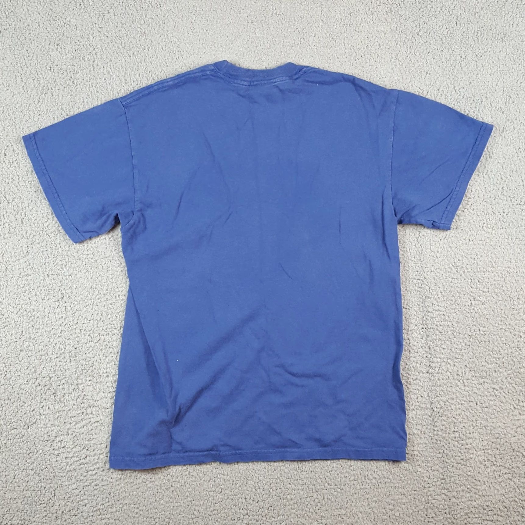 Disney VINTAGE Disney Mickey Mouse T-Shirt Men Small Cotton Blue Retro 2000s Y2K Theme Park Size US S / EU 44-46 / 1 - 7 Thumbnail