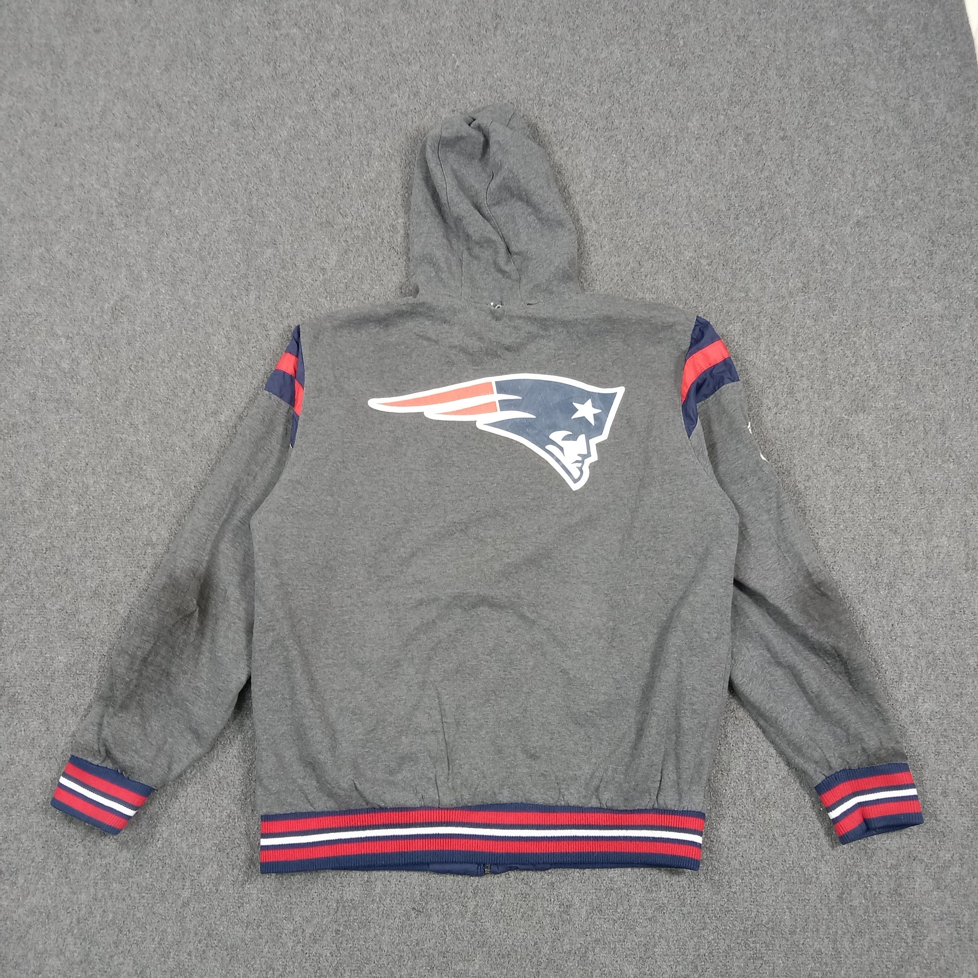 NFL New England Patriots Football Reversible Jacket C288N2 Size US XL / EU 56 / 4 - 3 Thumbnail