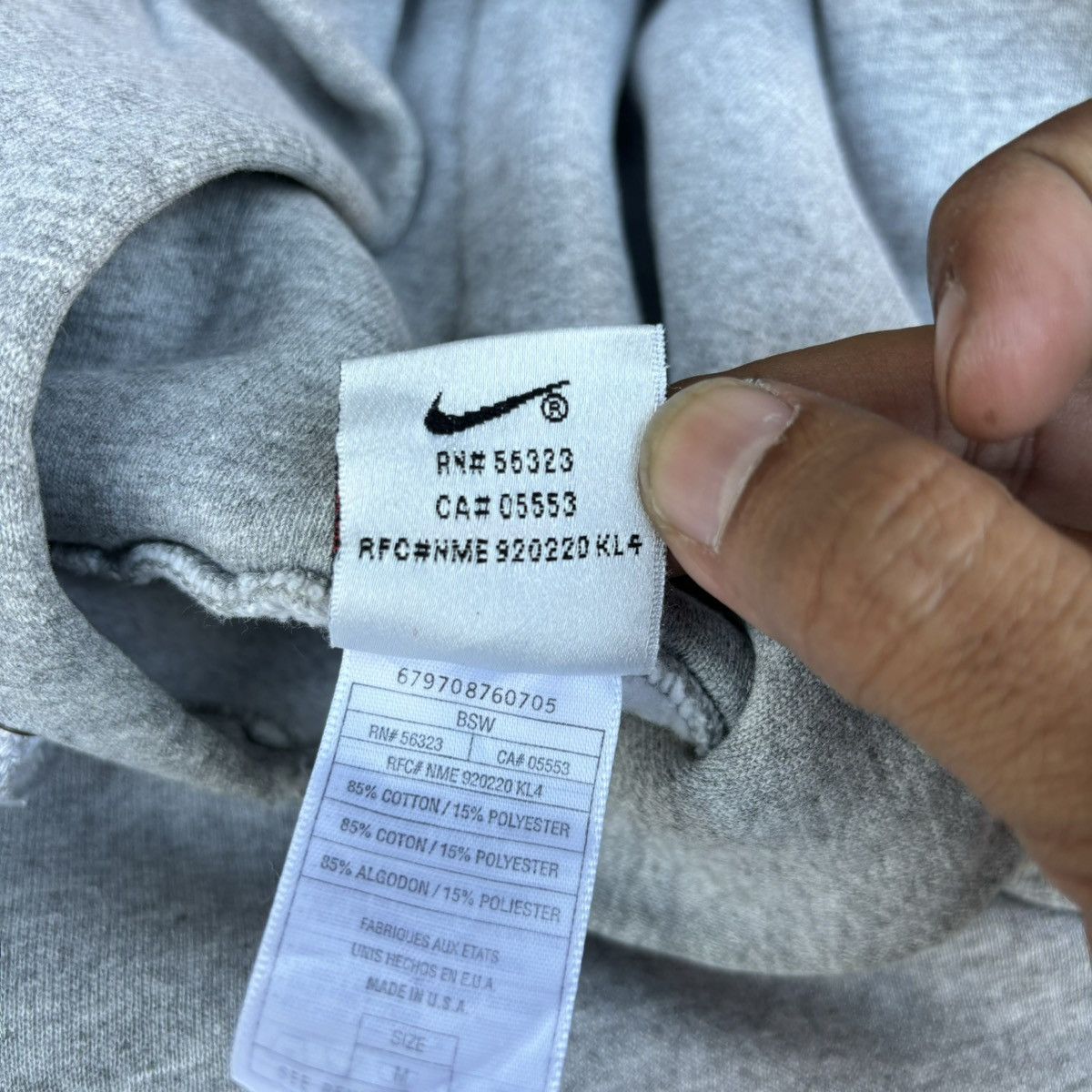 Nike × Vintage Vintage Nike Hoodie Size US M / EU 48-50 / 2 - 5 Thumbnail