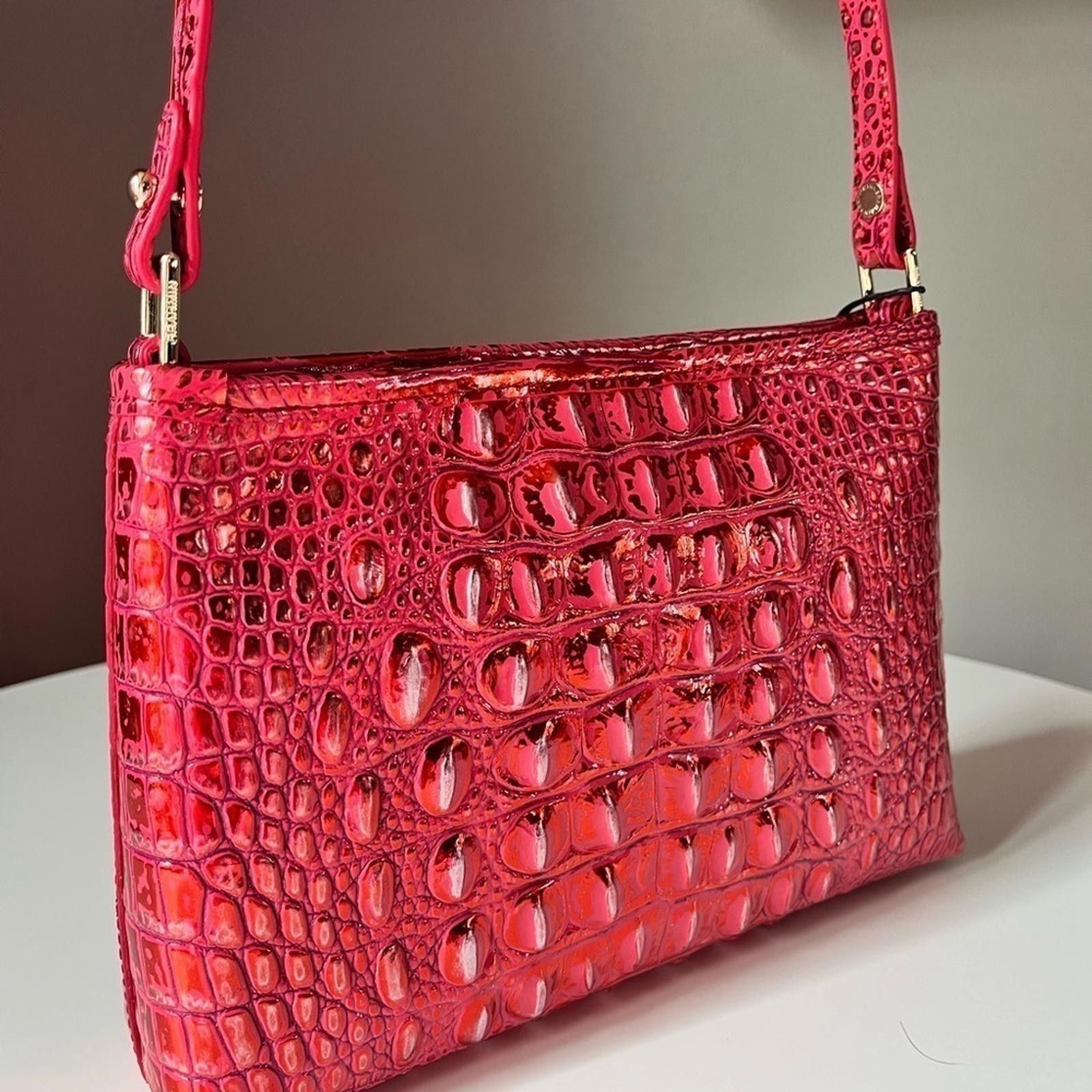 BRAHMIN Brahmin Lorelie Red Dragon Shoulder Bag NWT Size ONE SIZE - 4 Thumbnail