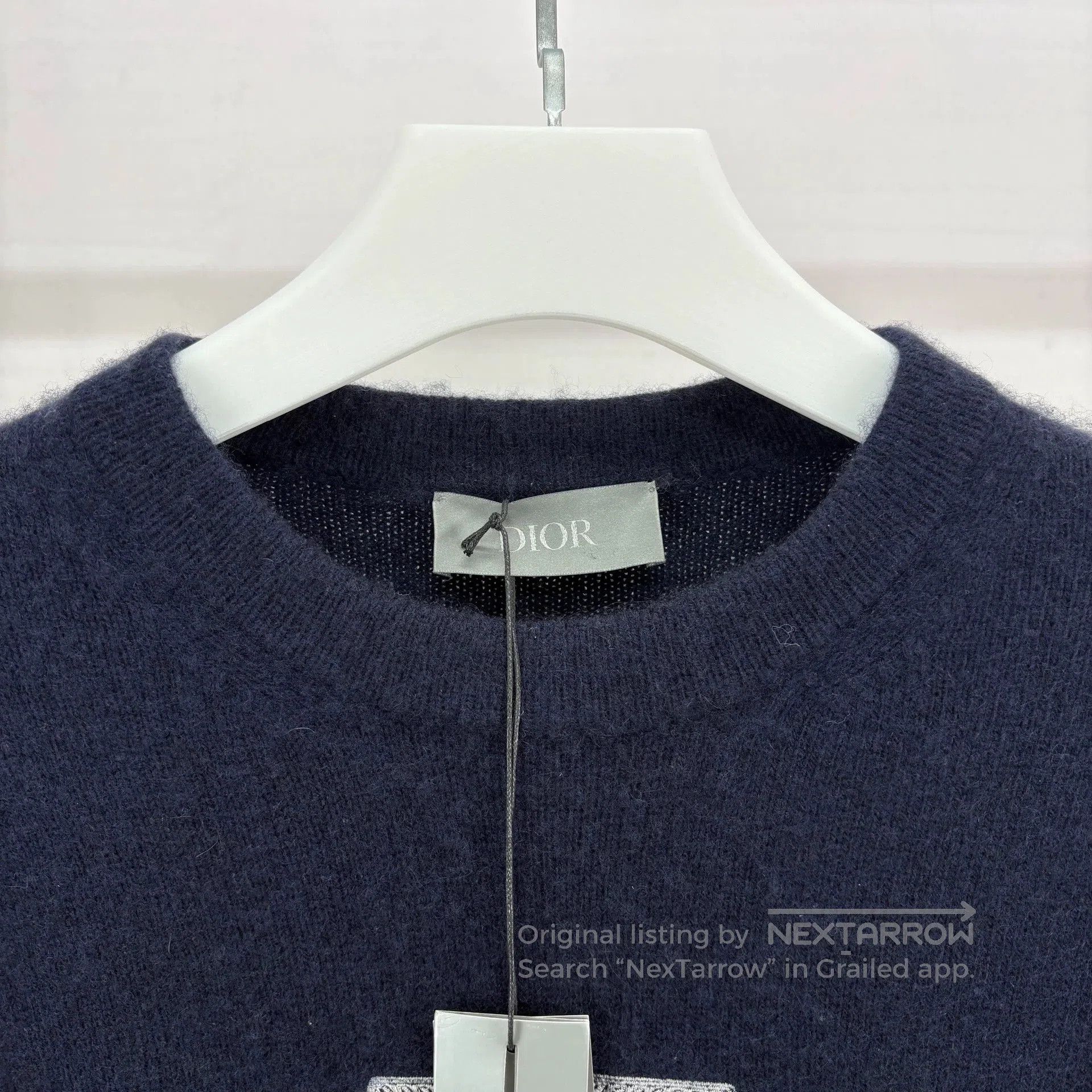 Dior dior embroidered logo cashmere sweater size s. Size US S / EU 44-46 / 1 - 3 Thumbnail