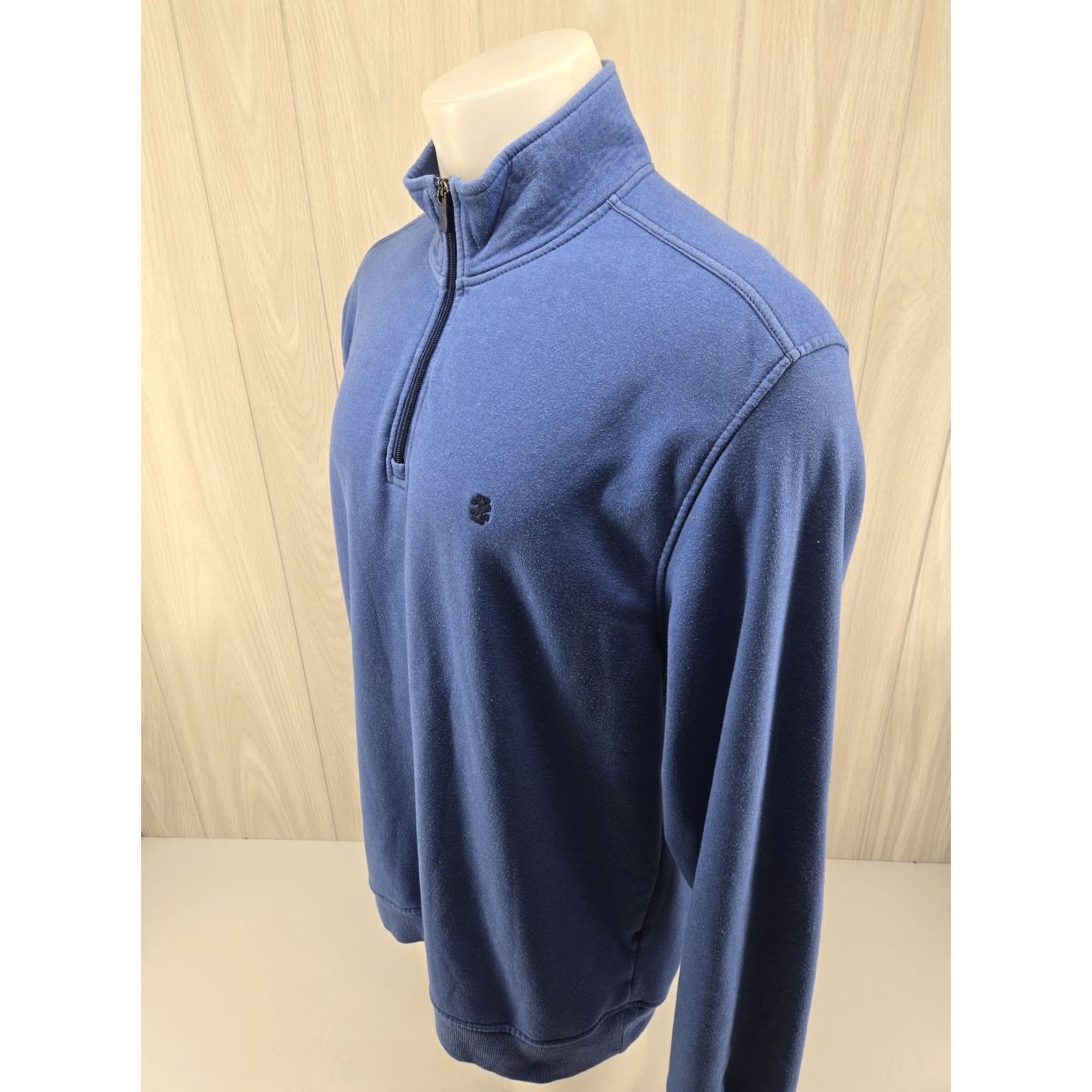 Izod VINTAGE IZOD Advantage Performance Sweatshirt 1/4 Zip Men’s Pullover XL Blue Size US XL / EU 56 / 4 - 4 Thumbnail