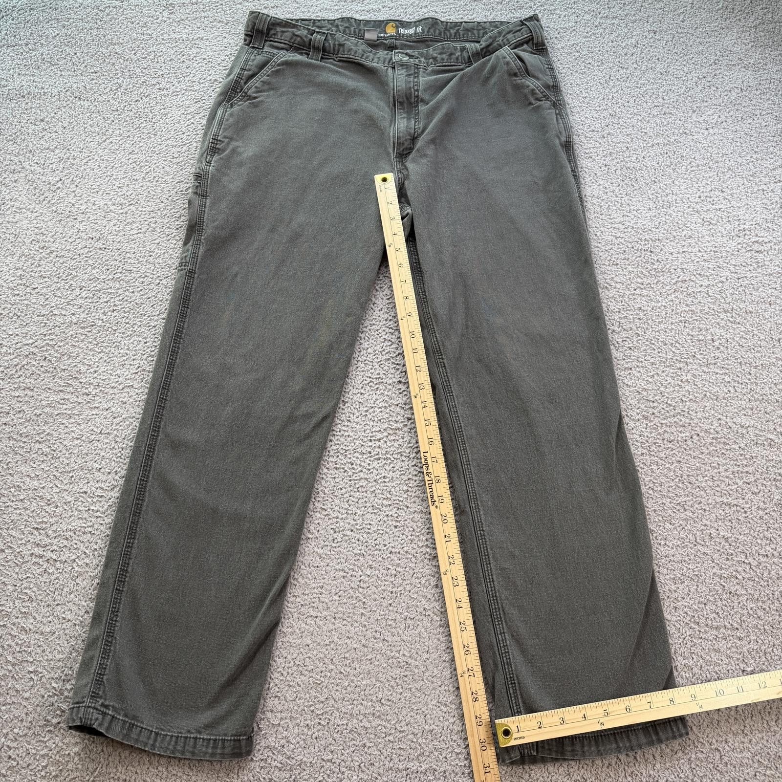 Carhartt Carhartt Relaxed Fit Work Pants Mens 40x32 Utility Carpenter Size US 40 / EU 56 - 4 Thumbnail
