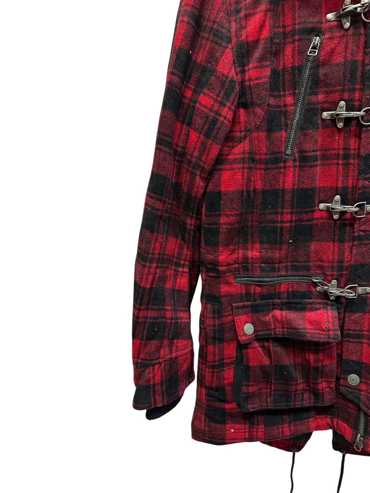 In The Attic 🔥in the attic faux fur punk tartan jacket Size US M / EU 48-50 / 2 - 4 Thumbnail