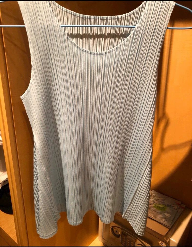 Issey Miyake issey miyake size:3 Blue vest 2506-Nextarrow Size XXS / US 00 / IT 34 - 2 Thumbnail