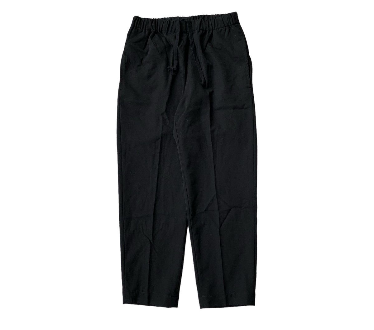 image of Comme Des Garcons x Junya Watanabe Cdg Teiban Gabardine Drawstring Pants in Black, Women's (Size 28