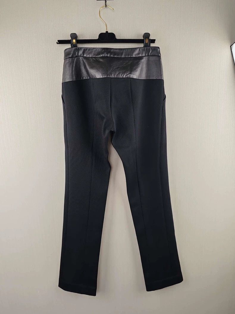Gucci GucciLeather straight casual pants 2503-Nextarrow Size 26" / US 2 / IT 38 - 2 Thumbnail