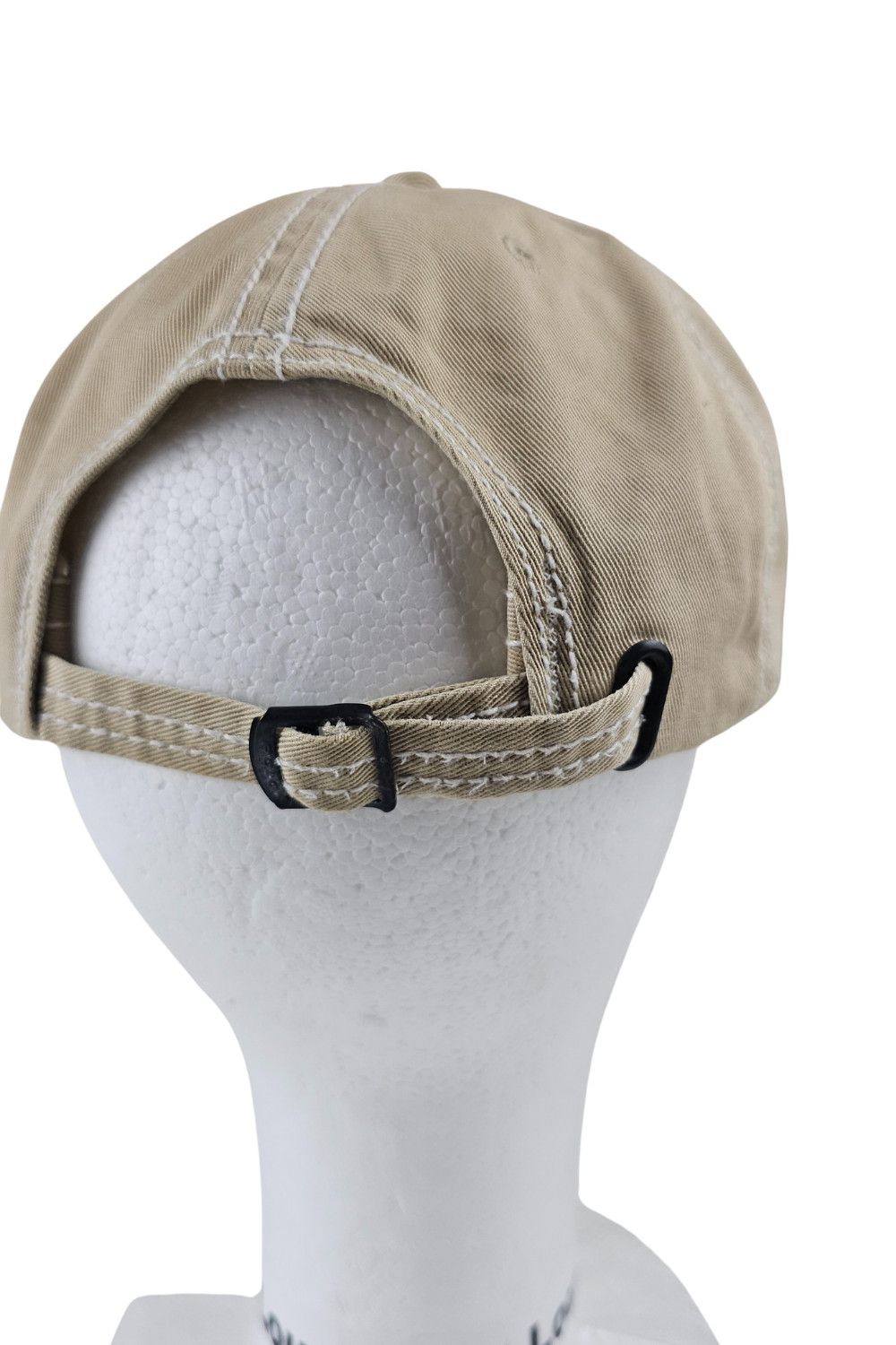 Polo Ralph Lauren 1998 Polo RL Stencil Logo Cap – Khaki Twill (Made in Taiwan) Size ONE SIZE - 8 Thumbnail
