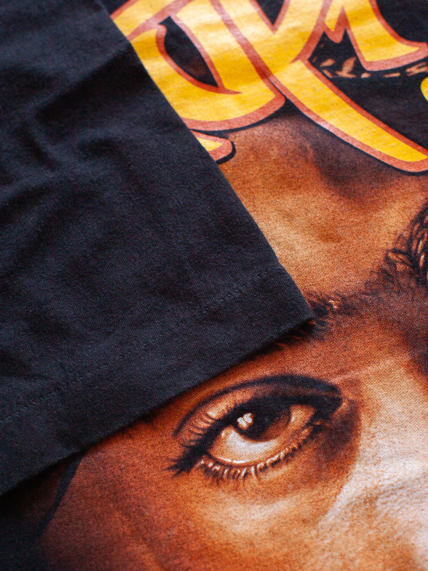 Rap Tees Vintage 00s Tupac Shakur 2Pac Rap Hip-Hop T-Shirt Size US L / EU 52-54 / 3 - 3 Thumbnail