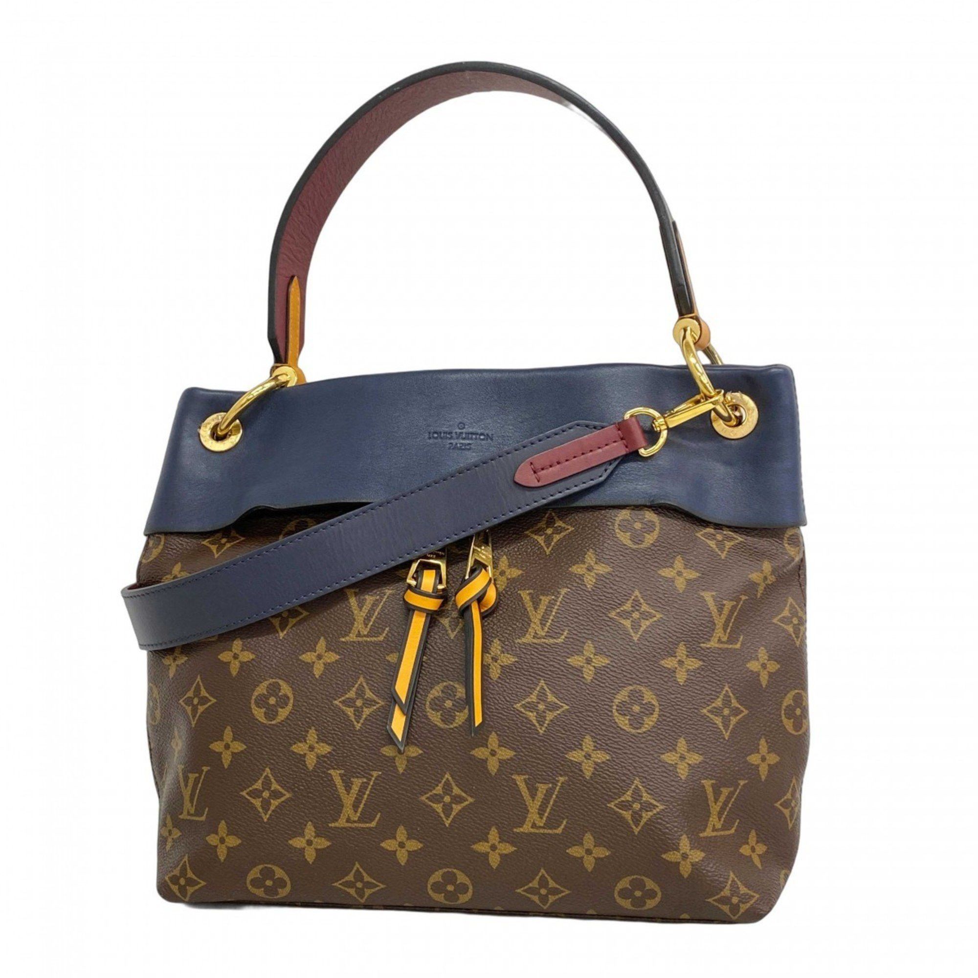 Louis Vuitton Monogram Tuileries Besace Handbag M43441 Brown