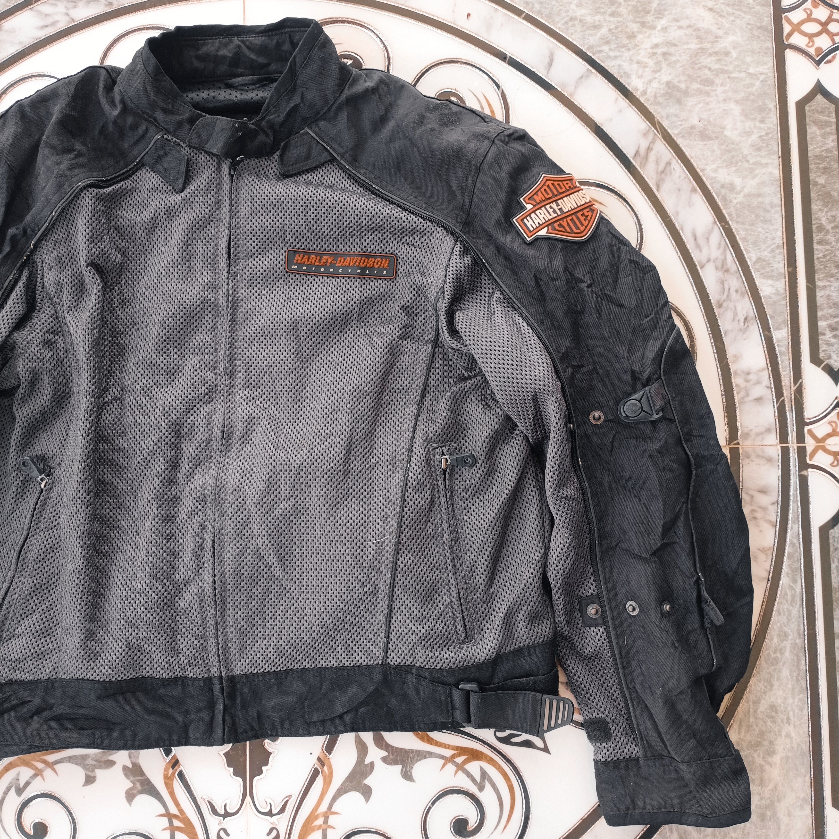 Harley Davidson Harley Davidson Vintage Motorcycle Jacket XL W Layer Size US XL / EU 56 / 4 - 7 Thumbnail