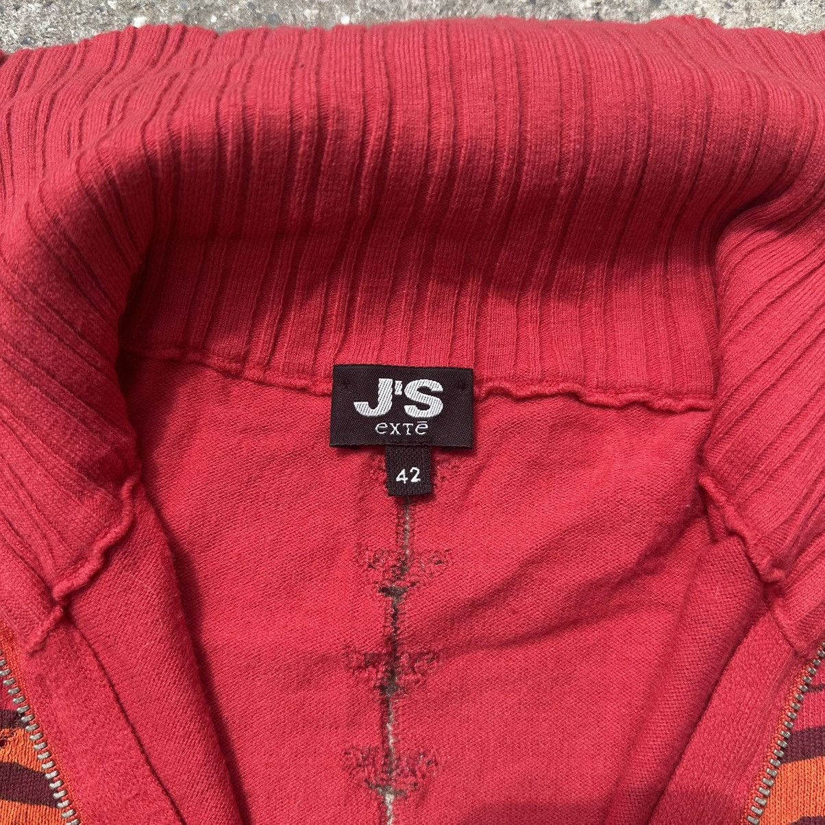 Hysteric Glamour × If Six Was Nine × Jean Paul Gaultier ♥️RARE Jack Of Heart 2Zip-Up Sweater Jean Paul Gaultier Style Size M / US 6-8 / IT 42-44 - 11 Thumbnail