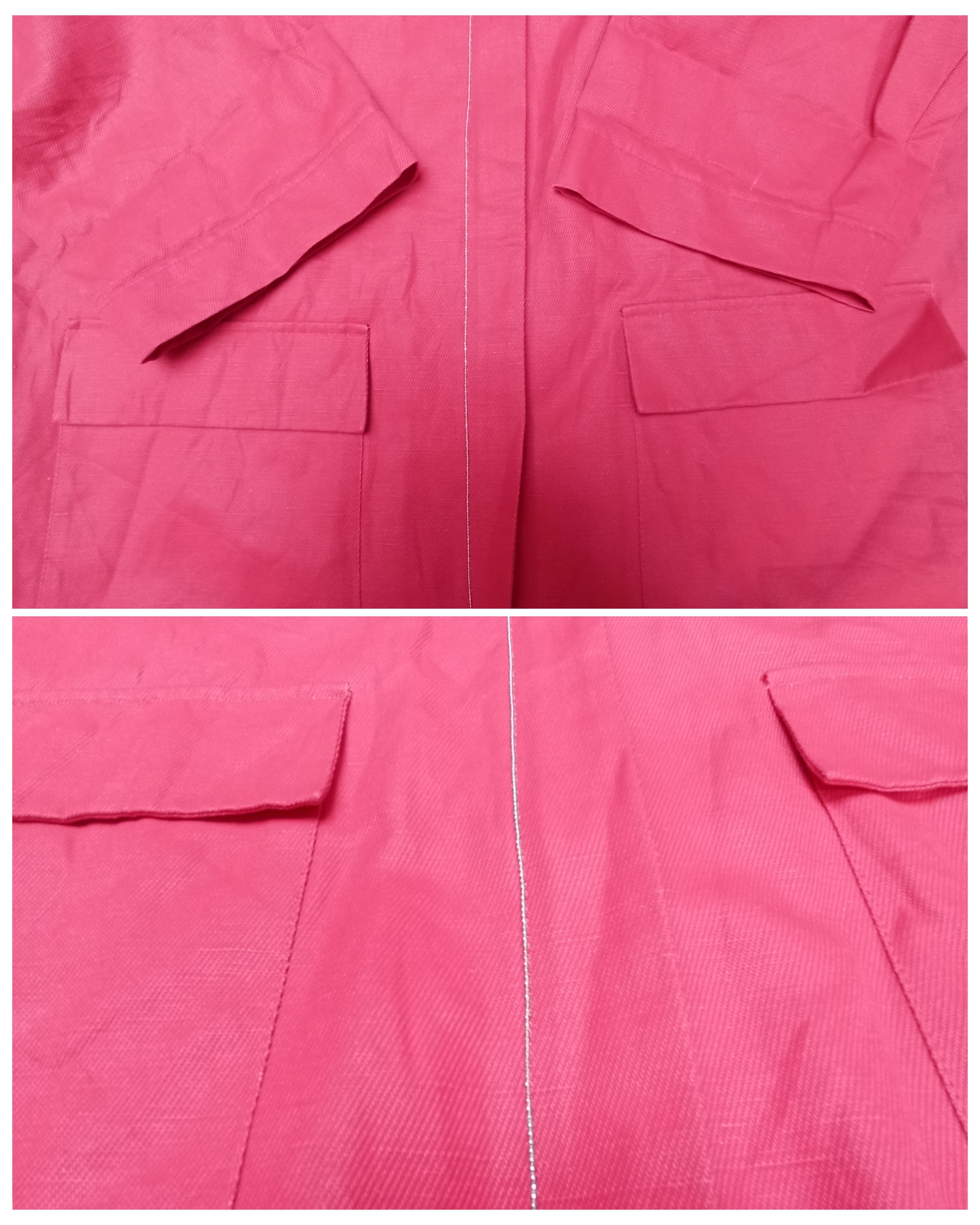 Fabiana Filippi Red Jacket Hoodie Fabiana Filippi Size XS / US 0-2 / IT 36-38 - 5 Thumbnail