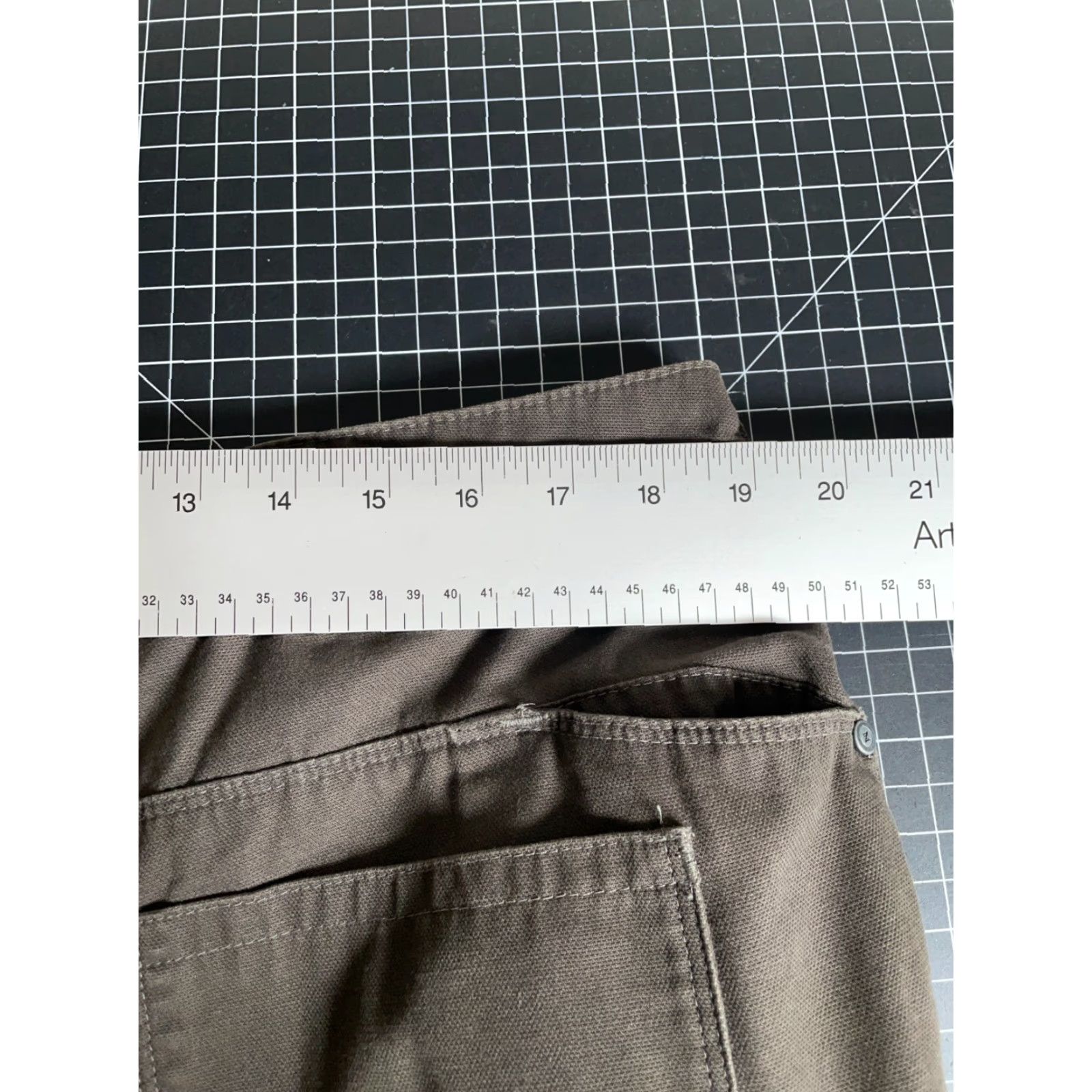 Vintage Vertx Travail Tactical Pants Men 38 x 34 Greenish Brown Cotton-Polyester Blend Zip Fly Carpenter Pockets Casual Outdoor Vintage: No (Flaws) Size US 38 / EU 54 - 5 Thumbnail