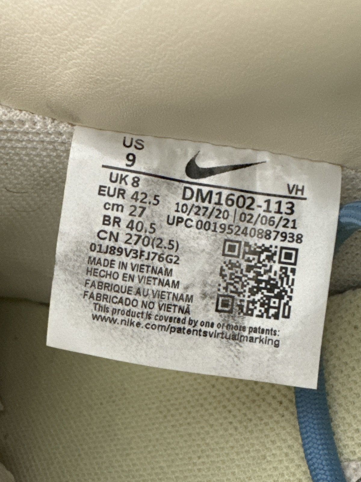 Nike × Off-White × Virgil Abloh Nike Dunk Low Off-White Lot 5 Size US 9 / EU 42 - 9 Thumbnail