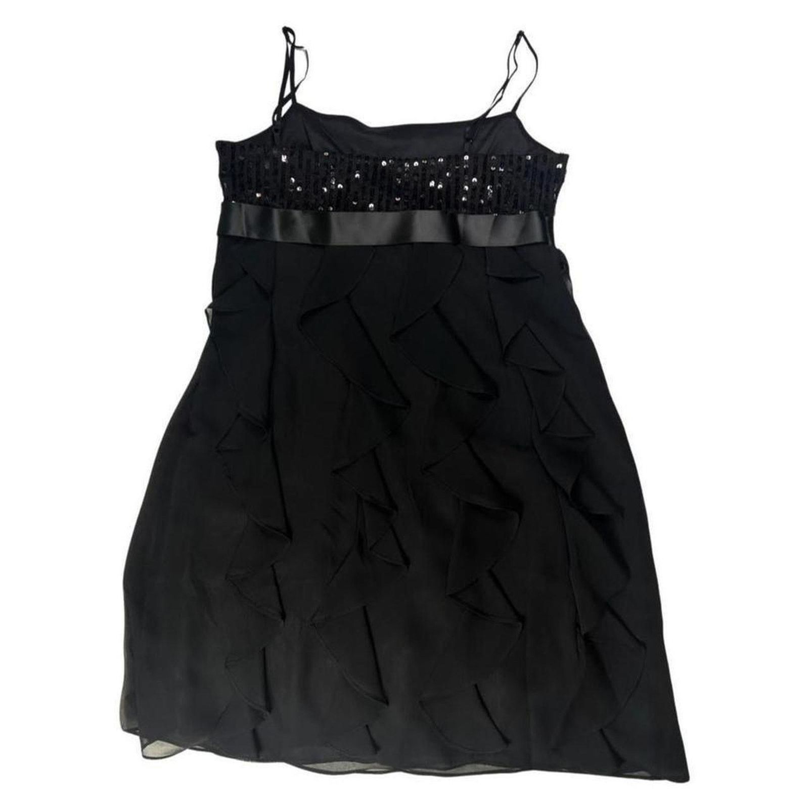 Coldwater Creek Vintage 90s prom dress coldwater creek sz 12 black sequins Size XL / US 12-14 / IT 48-50 - 2 Thumbnail