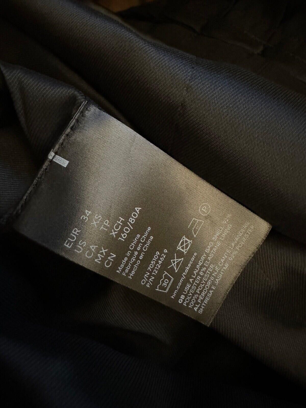rokh new H&M HM Rokh Hwang 6 34 xs black Layered Skirt Dress Size XS / US 0-2 / IT 36-38 - 4 Thumbnail