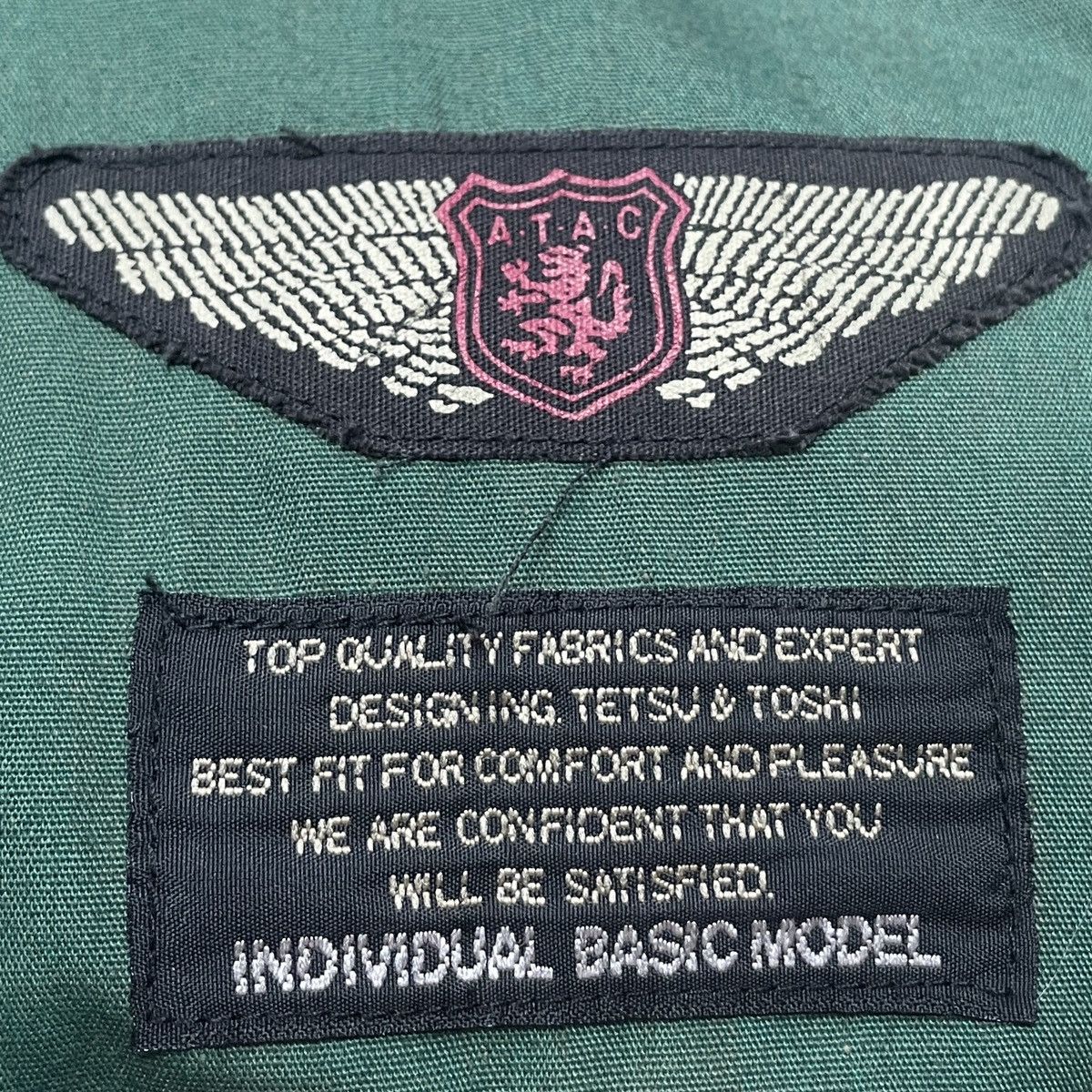 Japanese Brand × Vintage Vintage Brand Blown Out Air Force Flying Jacket 1990s Size US M / EU 48-50 / 2 - 9 Thumbnail