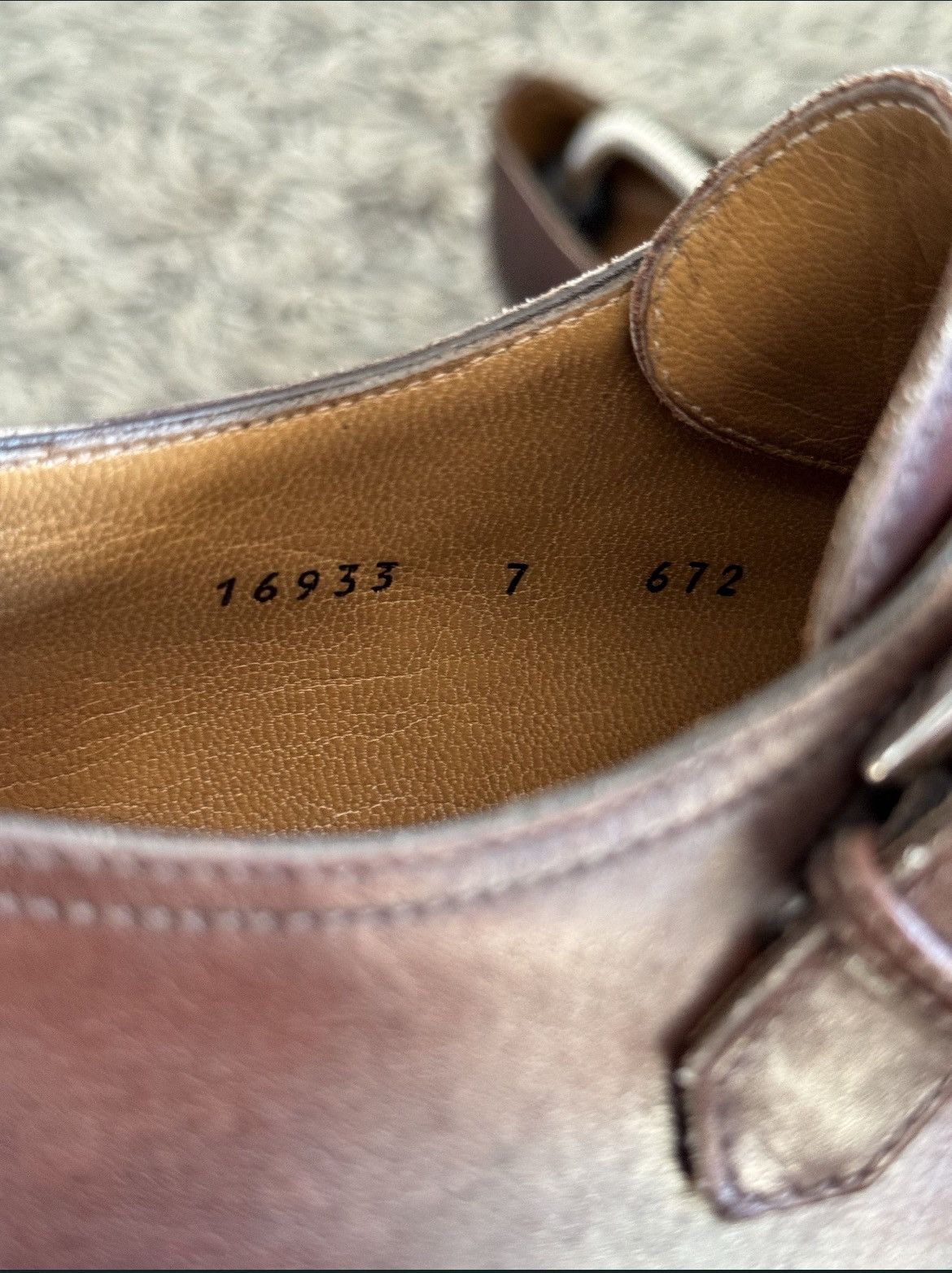 Gravati Gravati leather derby shoes formal hand made in Italy Size US 7 / EU 40 - 8 Thumbnail