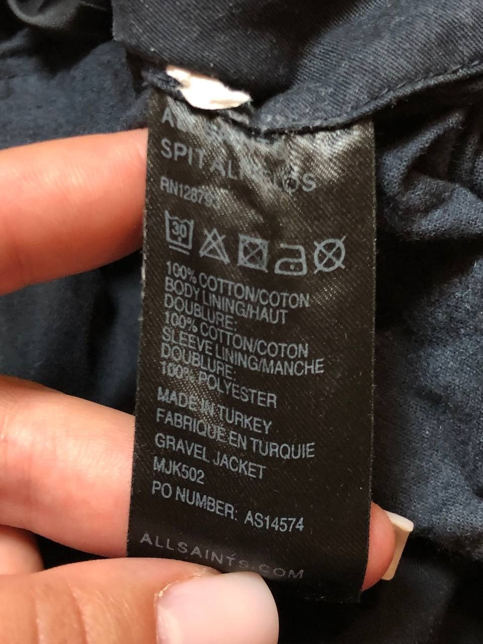 Allsaints Streetwear Button Ups Jacket Allsaints VINTAGE Size US M / EU 48-50 / 2 - 6 Thumbnail