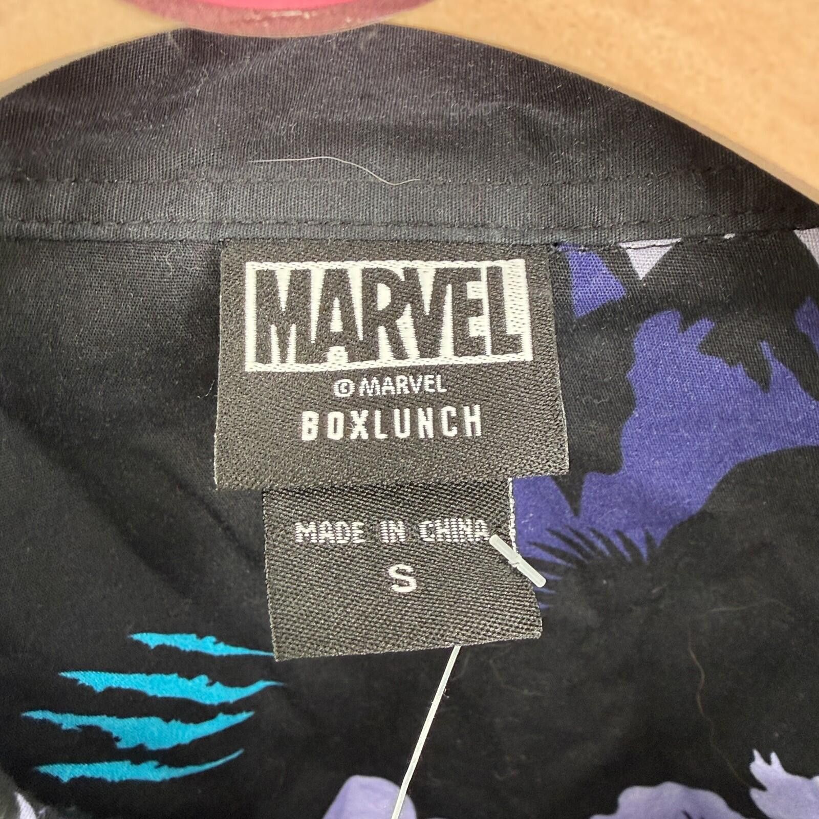 Marvel Comics Marvel Black Panther T’Challa Button Up Streetwear Mens S Size US S / EU 44-46 / 1 - 3 Thumbnail
