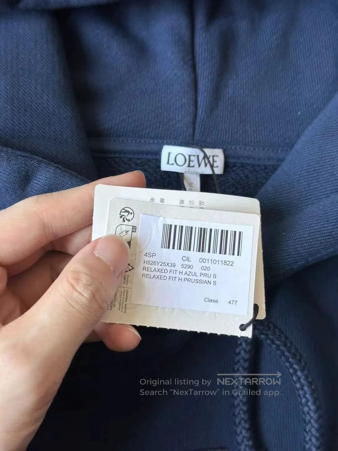 Loewe Loewe New Embroidered Logo Hoodie. Size US S / EU 44-46 / 1 - 2 Thumbnail