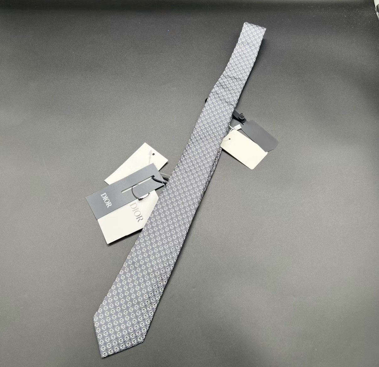 Dior Dior CD All-over Print Tie / Graffiti Logo Tie J41 Size ONE SIZE - 1 Thumbnail