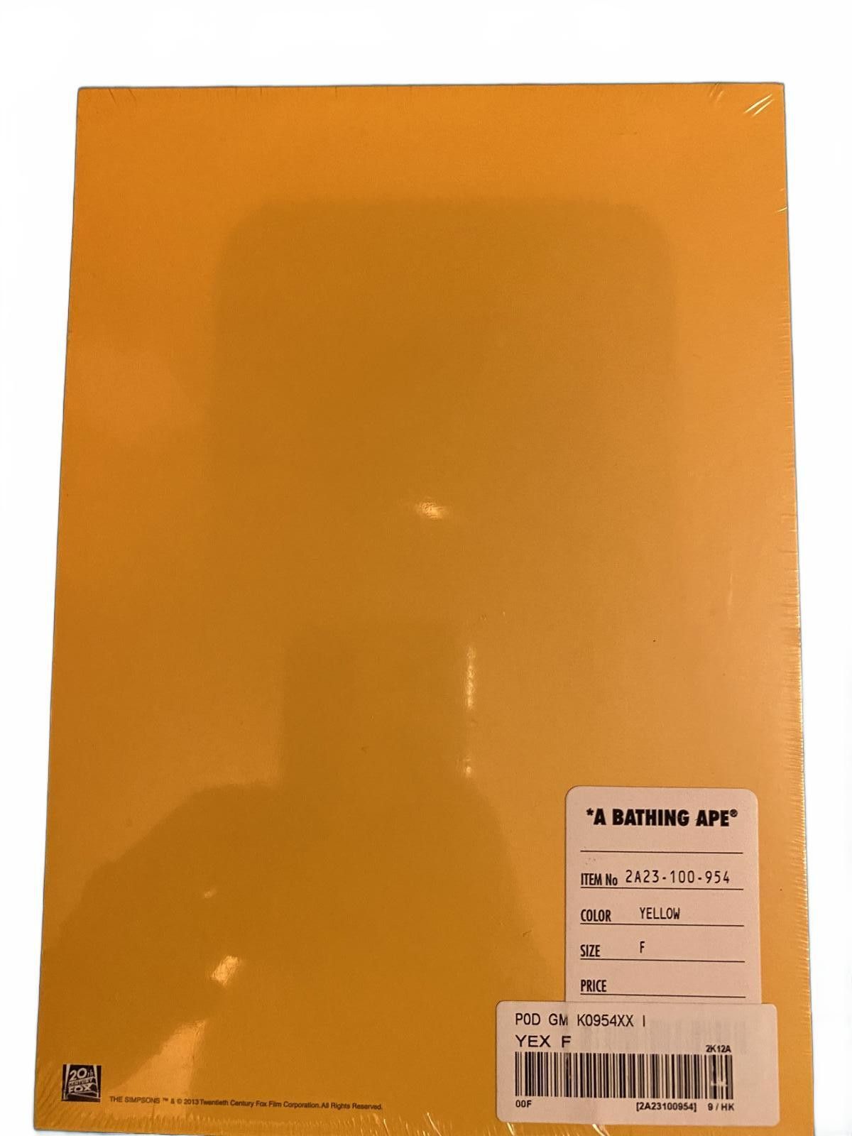 Bape BAPE x Baby Milo x The Simpsons Notebook A Bathing Ape Rare Size ONE SIZE - 3 Thumbnail