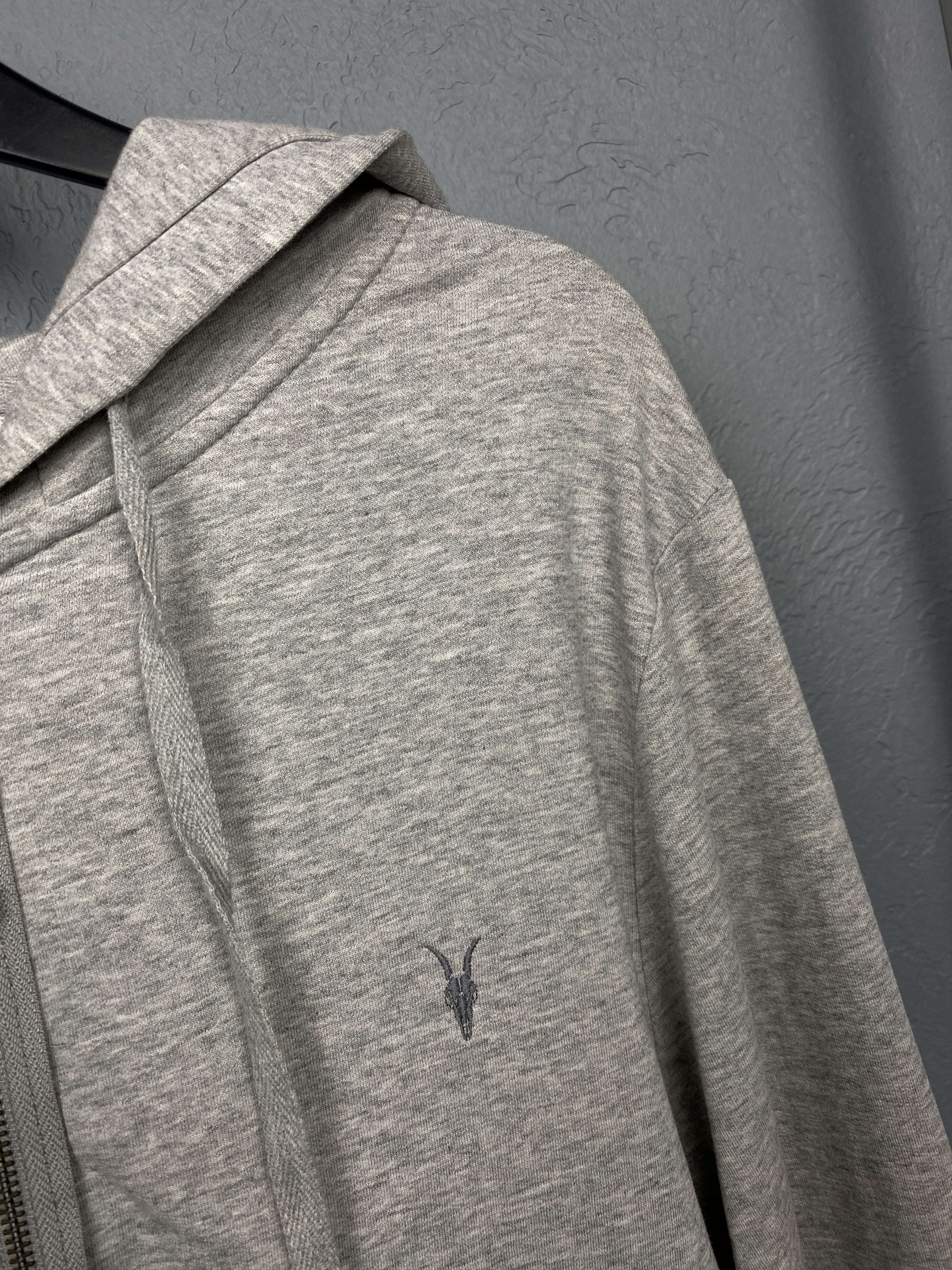 Allsaints × Vintage Allsaints Vintage Mens Orian Zip Hoodie Size US S / EU 44-46 / 1 - 3 Thumbnail