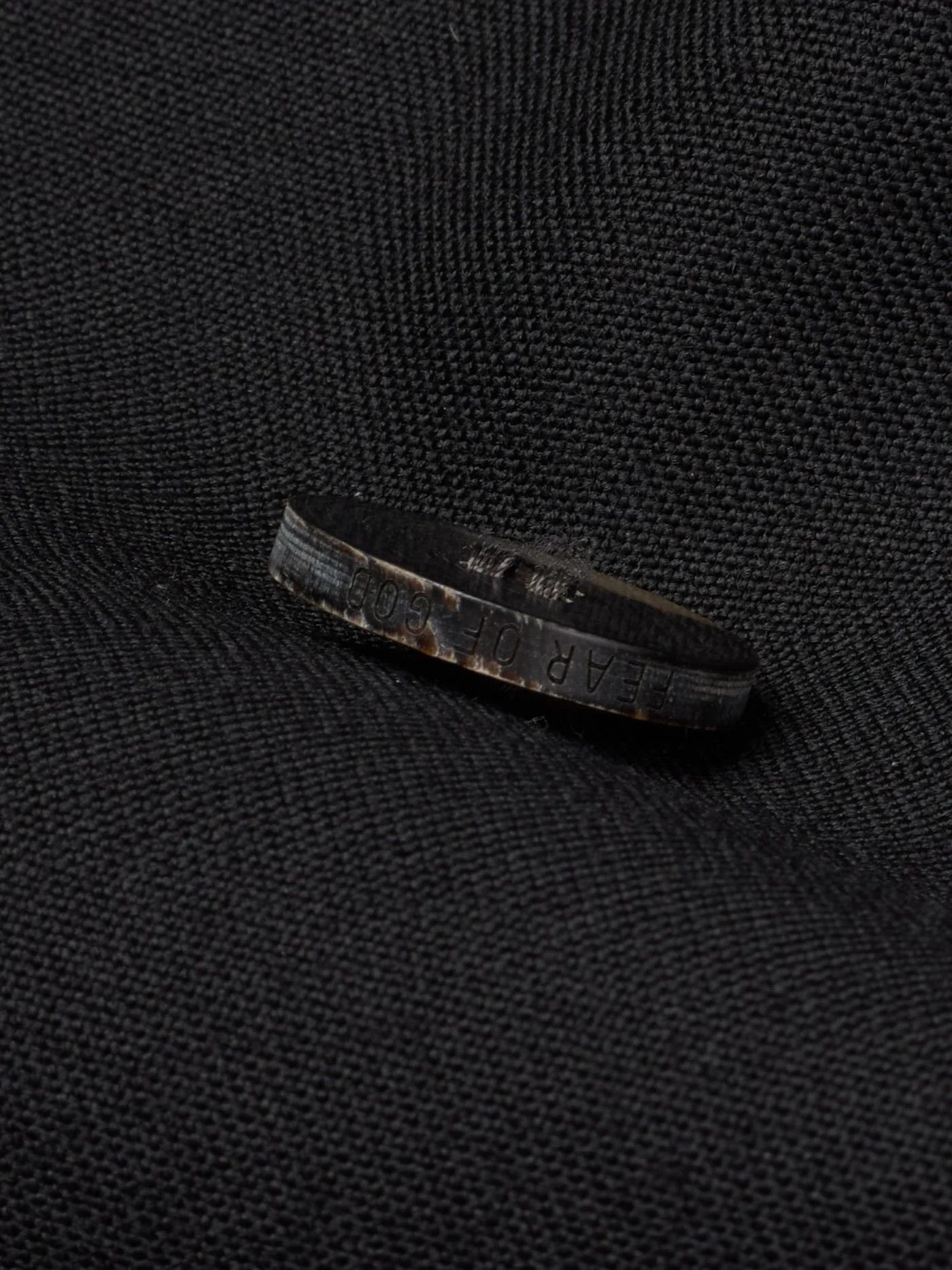 Fear of God FEAR OF GOD Eternal Black Wool Double Breasted Suit Jacket Size 40R - 8 Thumbnail