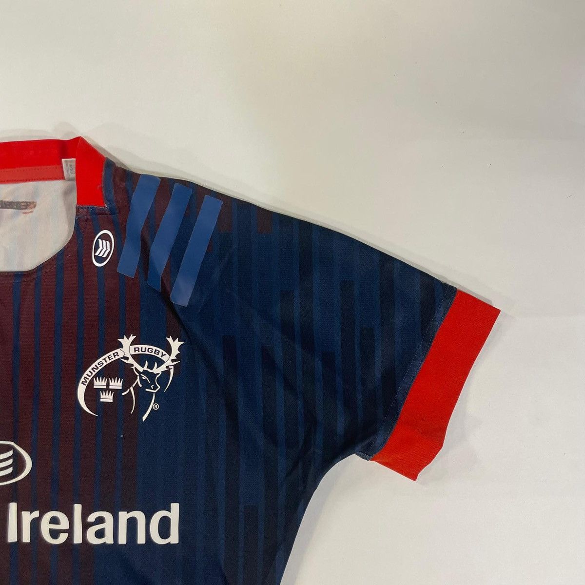Adidas Adidas Munster Rugby jersey shirt tee in blue and red Size US M / EU 48-50 / 2 - 4 Thumbnail