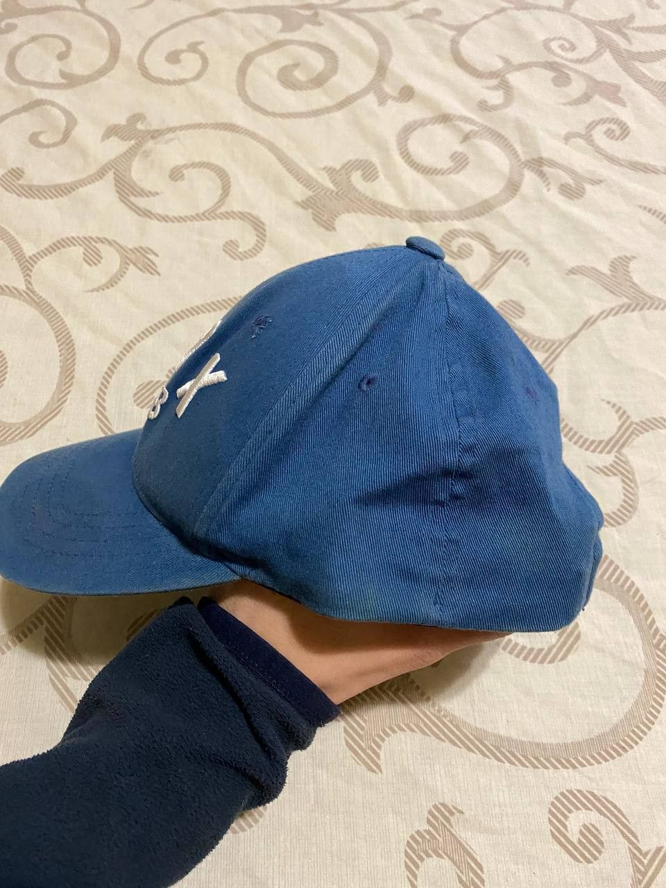 Fox Racing Fox Racing Flexfit Tech Logo Cap – Blue/Black Snapback Hat Size ONE SIZE - 5 Thumbnail