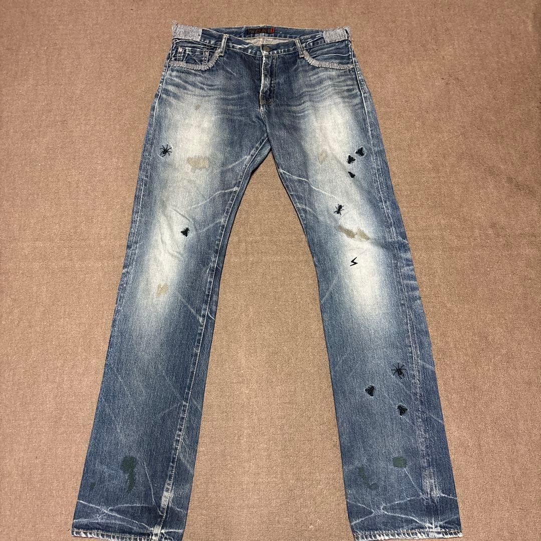 Undercover Undercover AW06 Bug Denim Size US 34 / EU 50 - 1 Thumbnail